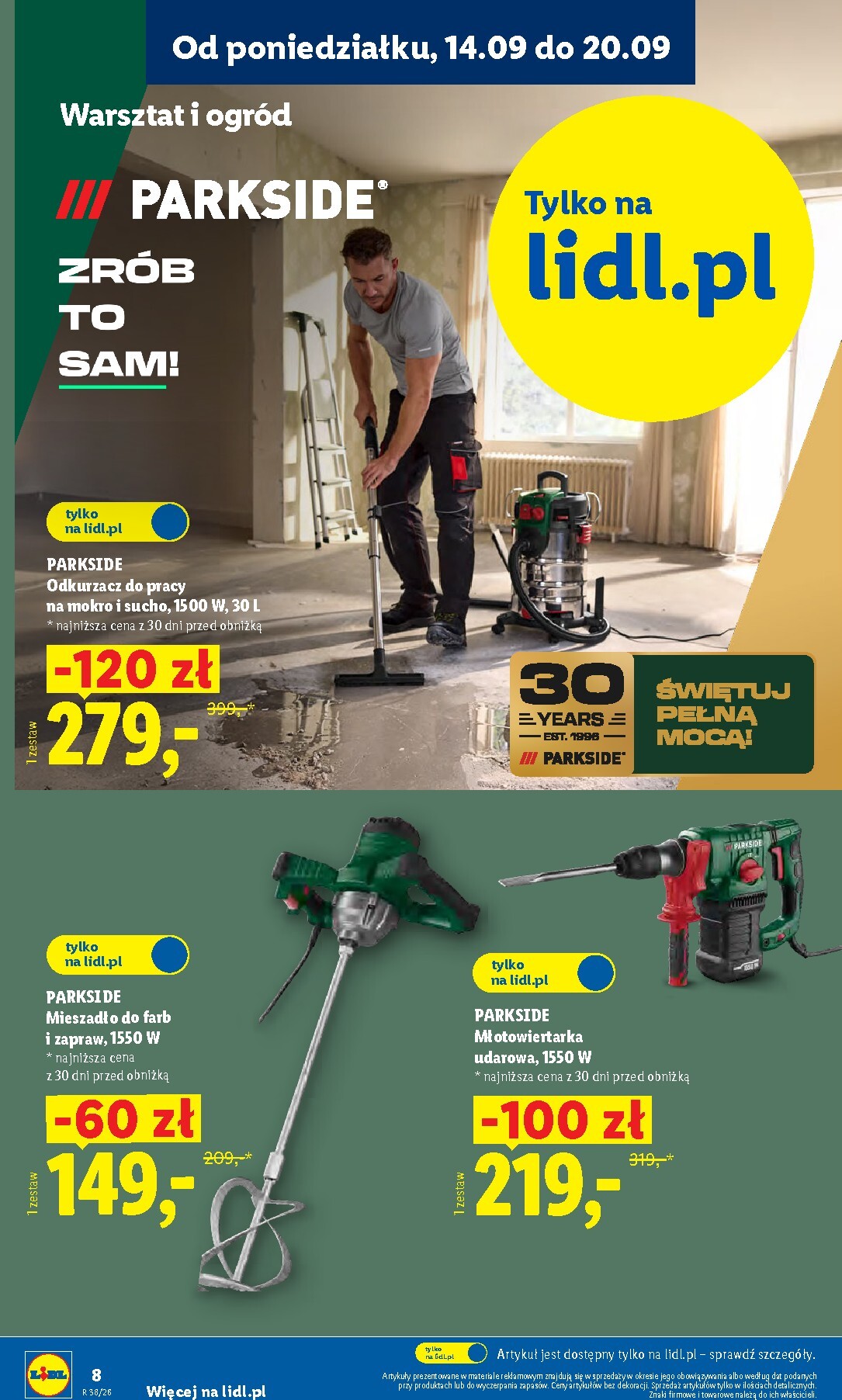 lidl - Aktualna gazetka Lidl - Okazje ważna od 14.09.2026 do 19.09.2026 - page: 8
