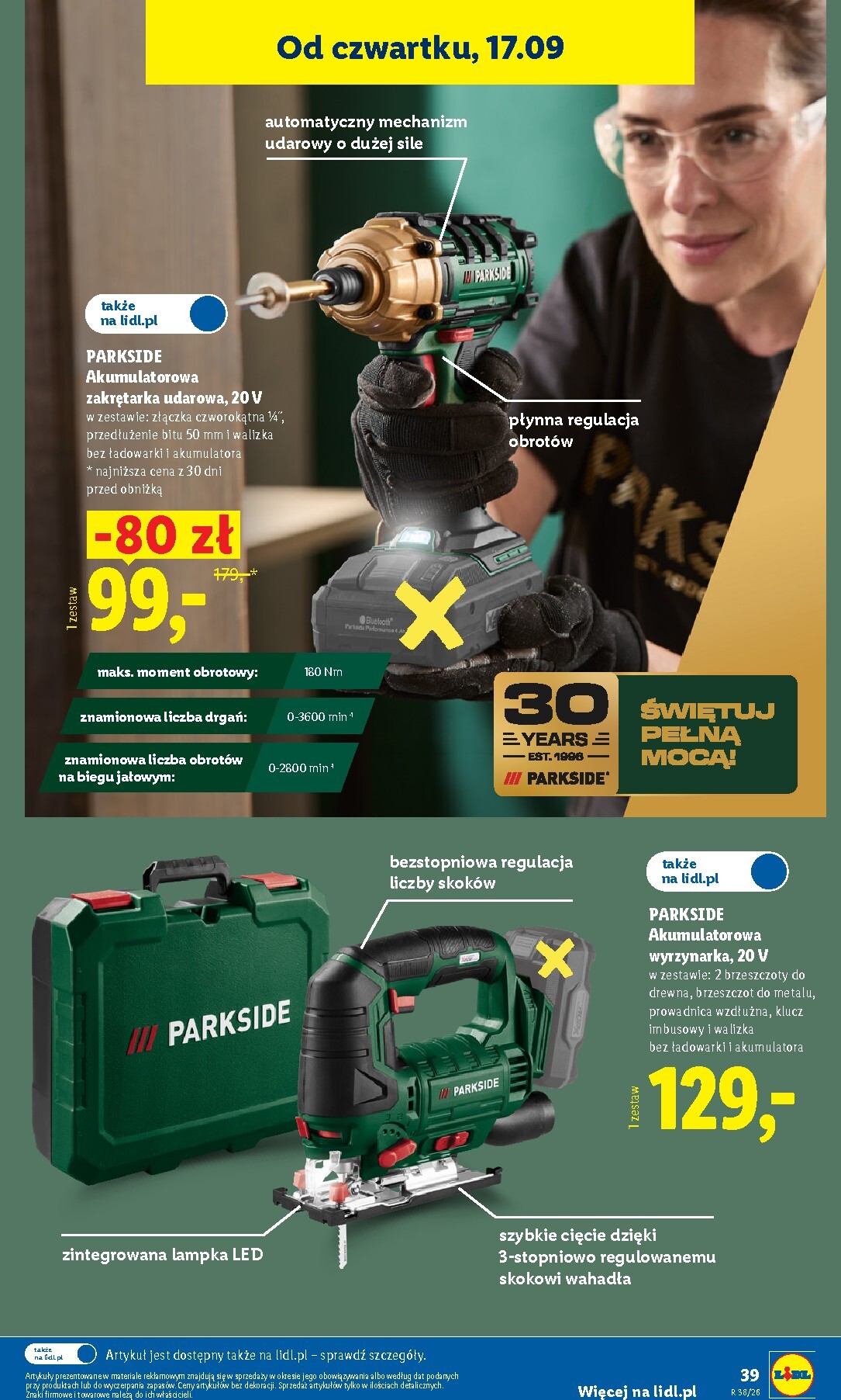 lidl - Aktualna gazetka Lidl - Okazje ważna od 14.09.2026 do 19.09.2026 - page: 47