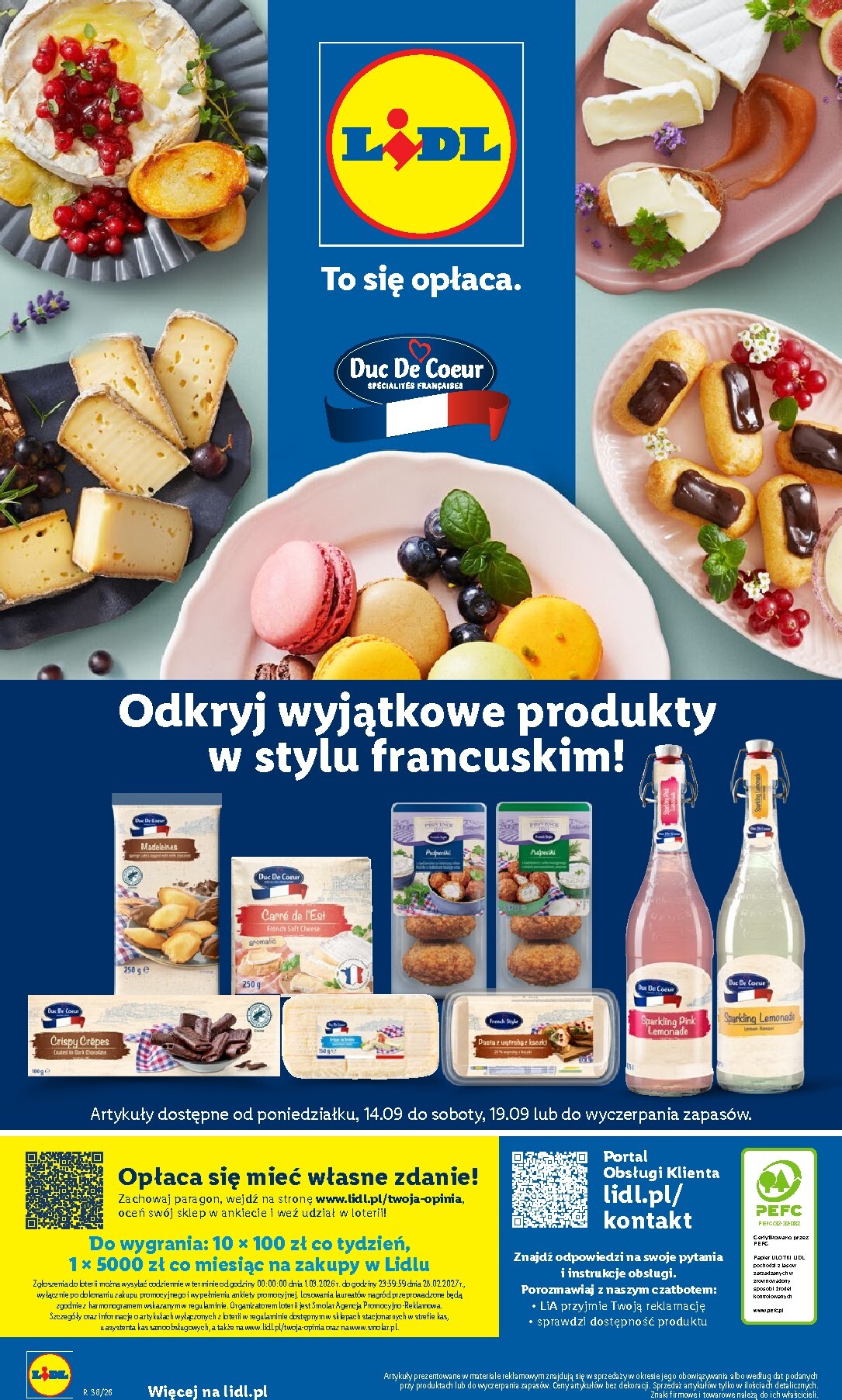lidl - Aktualna gazetka Lidl - Okazje ważna od 14.09.2026 do 19.09.2026 - page: 62