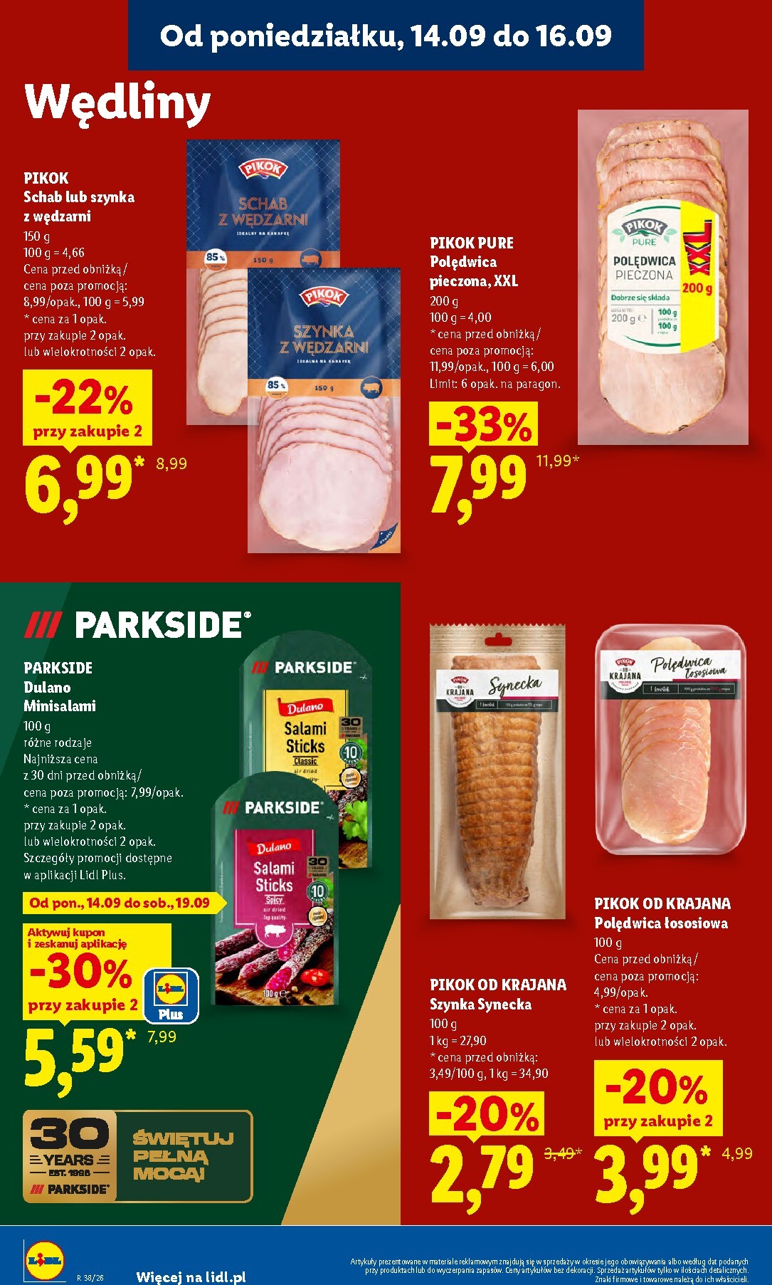 lidl - Aktualna gazetka Lidl ważna od 14.09.2026 do 16.09.2026 - page: 40