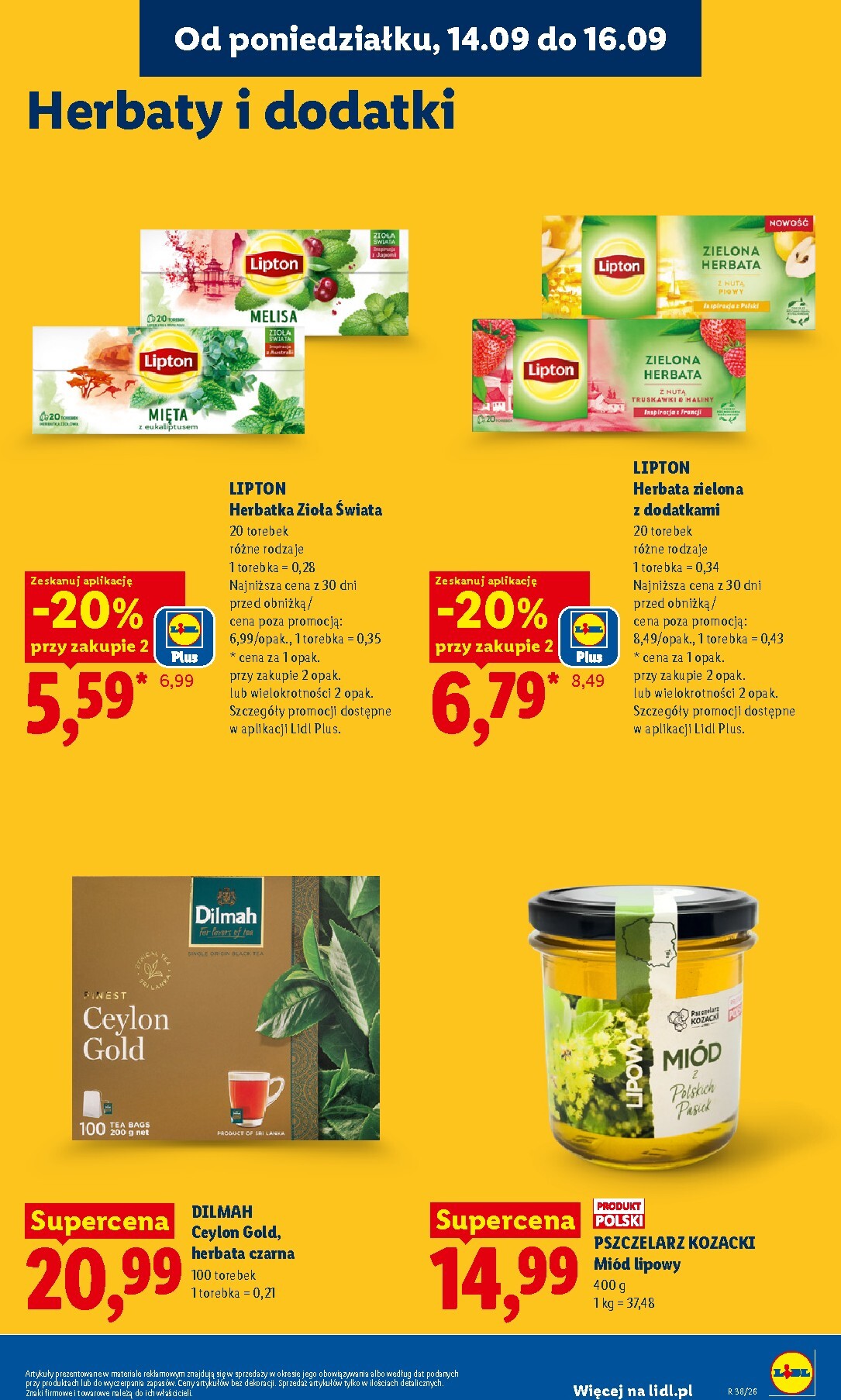 lidl - Aktualna gazetka Lidl ważna od 14.09.2026 do 16.09.2026 - page: 67