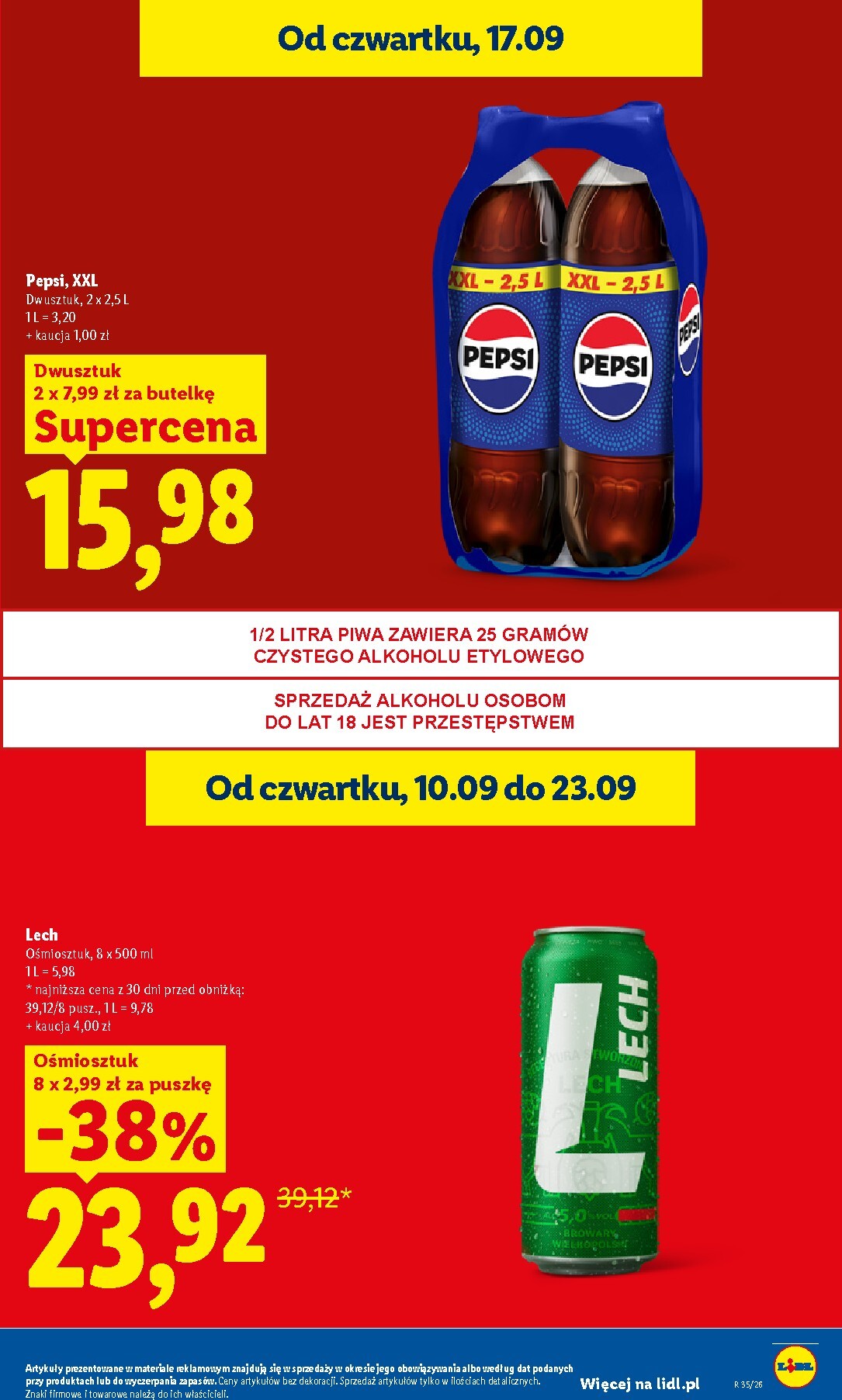 lidl - Nowa gazetka Lidl ważna od 17.09.2026 do 19.09.2026 - page: 31