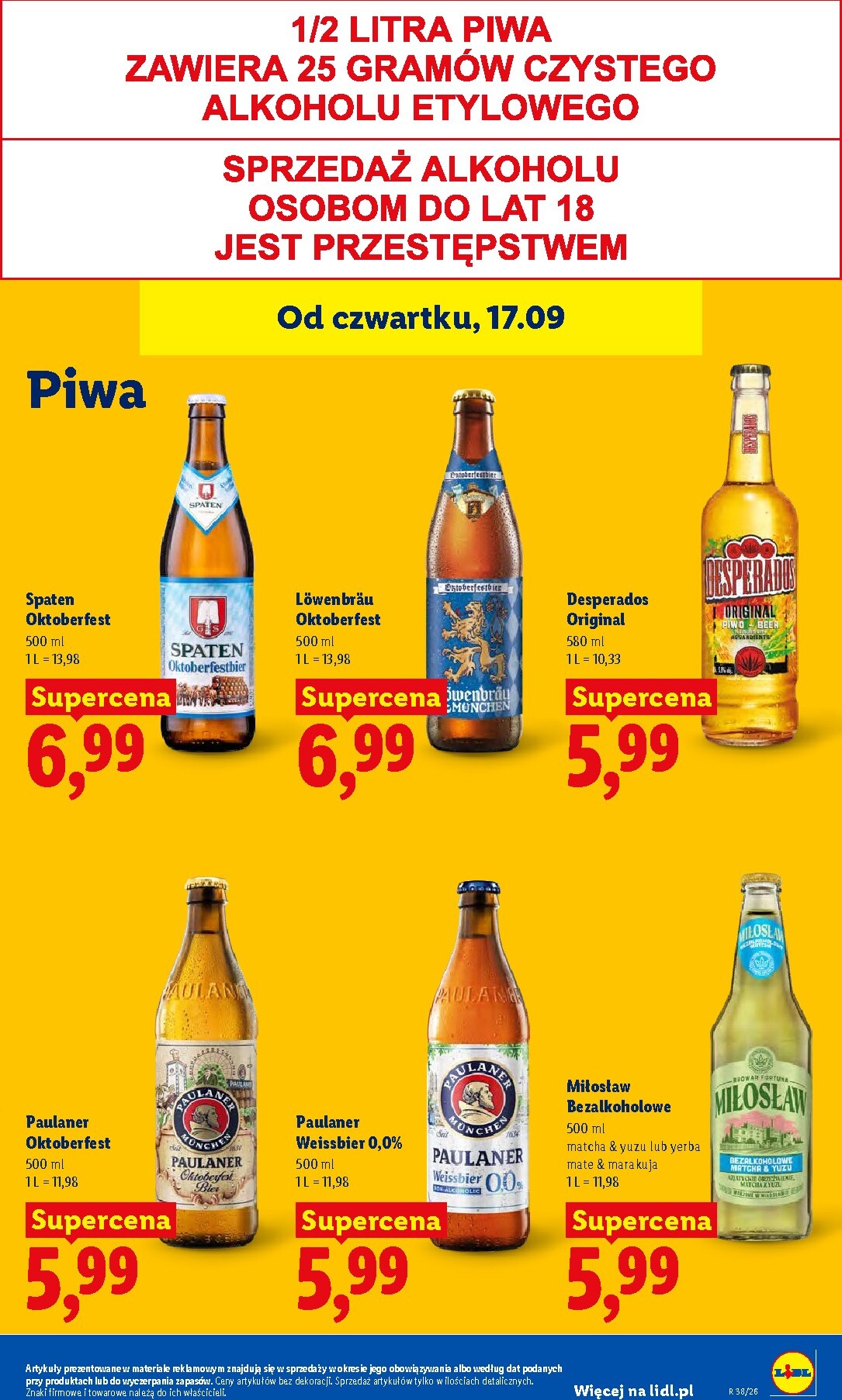 lidl - Nowa gazetka Lidl ważna od 17.09.2026 do 19.09.2026 - page: 69