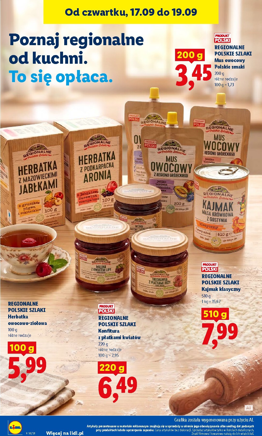 lidl - Nowa gazetka Lidl ważna od 17.09.2026 do 19.09.2026 - page: 80