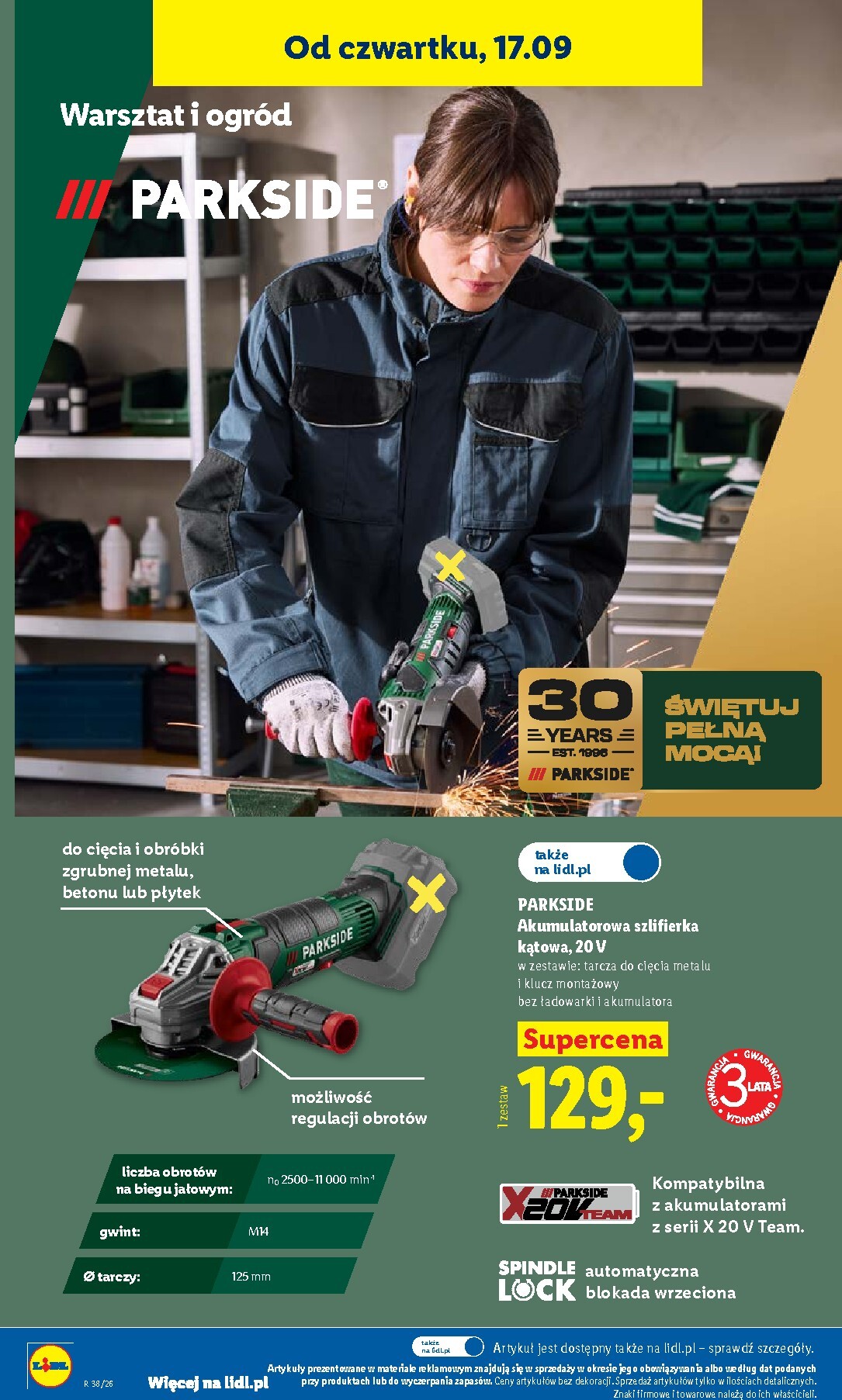 lidl - Nowa gazetka Lidl ważna od 17.09.2026 do 19.09.2026 - page: 36