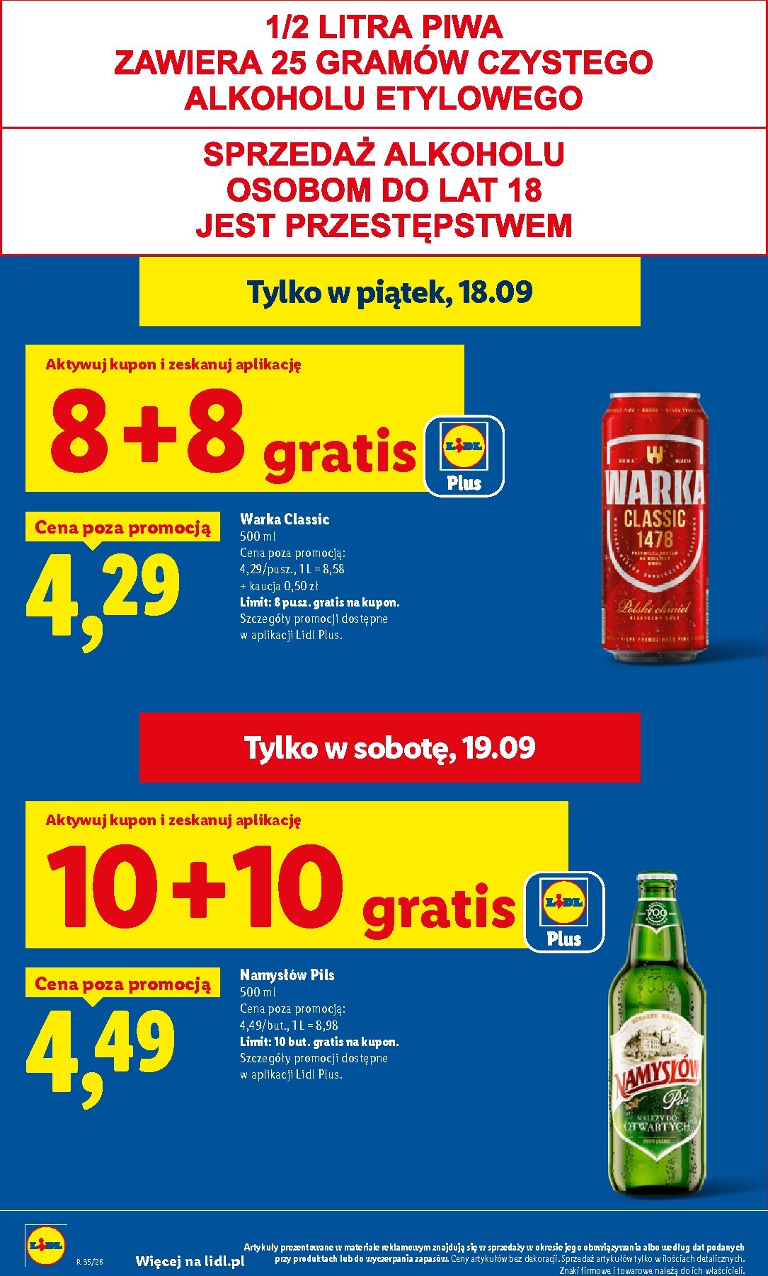 lidl - Nowa gazetka Lidl ważna od 17.09.2026 do 19.09.2026 - page: 32