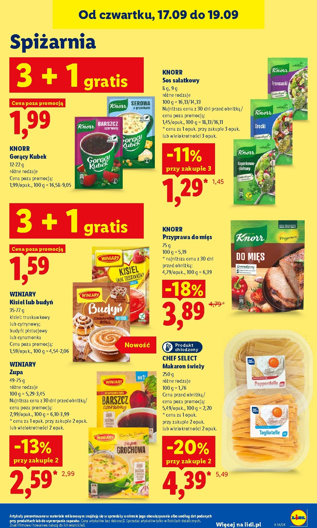 lidl - Nowa gazetka Lidl ważna od 17.09.2026 do 19.09.2026 - page: 83
