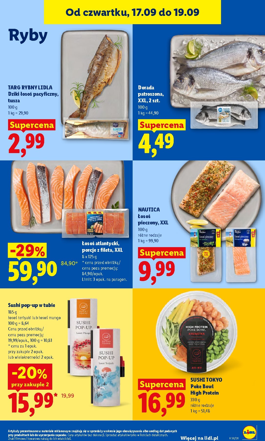 lidl - Nowa gazetka Lidl ważna od 17.09.2026 do 19.09.2026 - page: 61