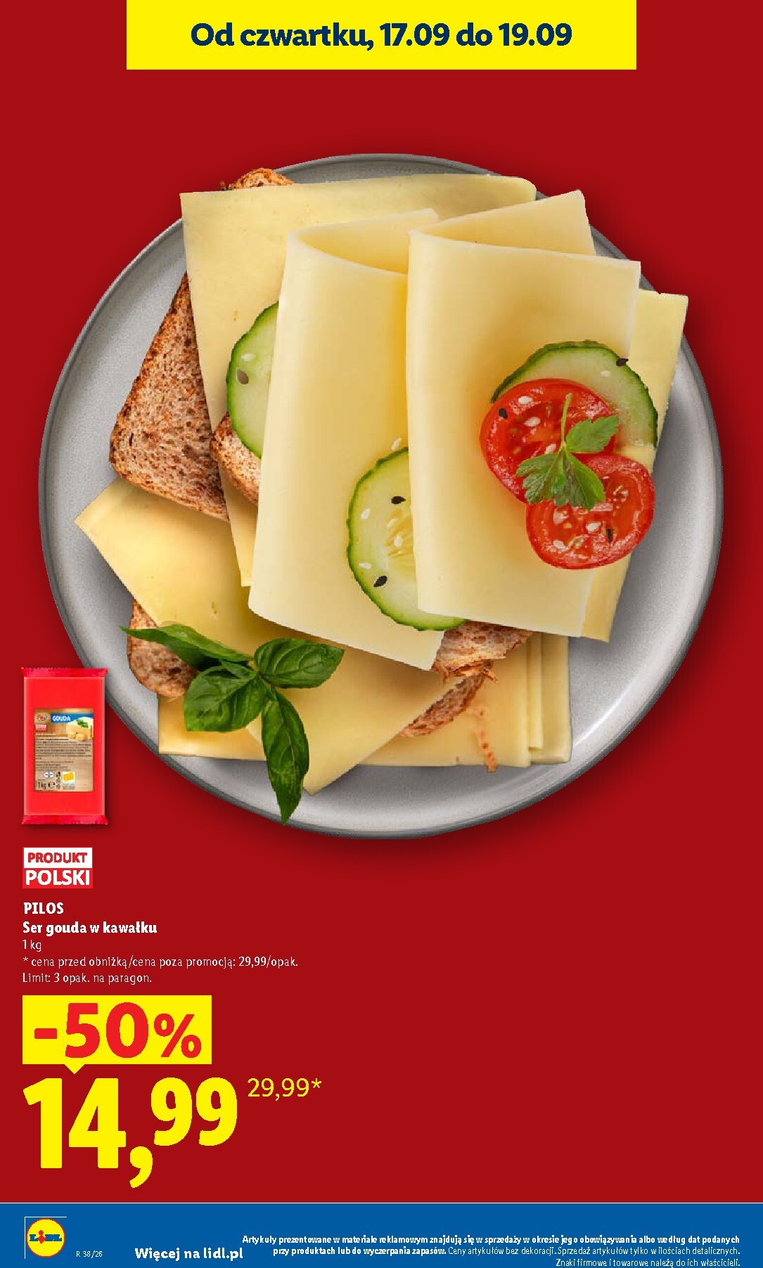 lidl - Nowa gazetka Lidl ważna od 17.09.2026 do 19.09.2026 - page: 12