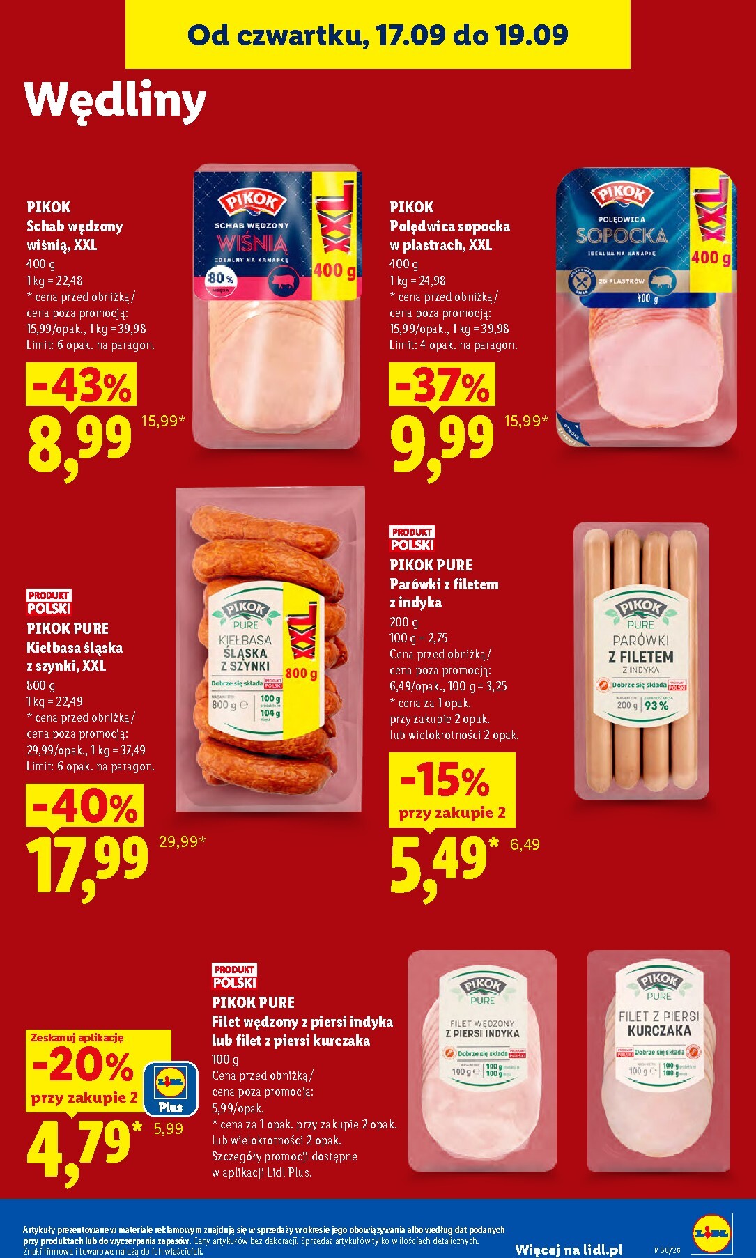 lidl - Nowa gazetka Lidl ważna od 17.09.2026 do 19.09.2026 - page: 57