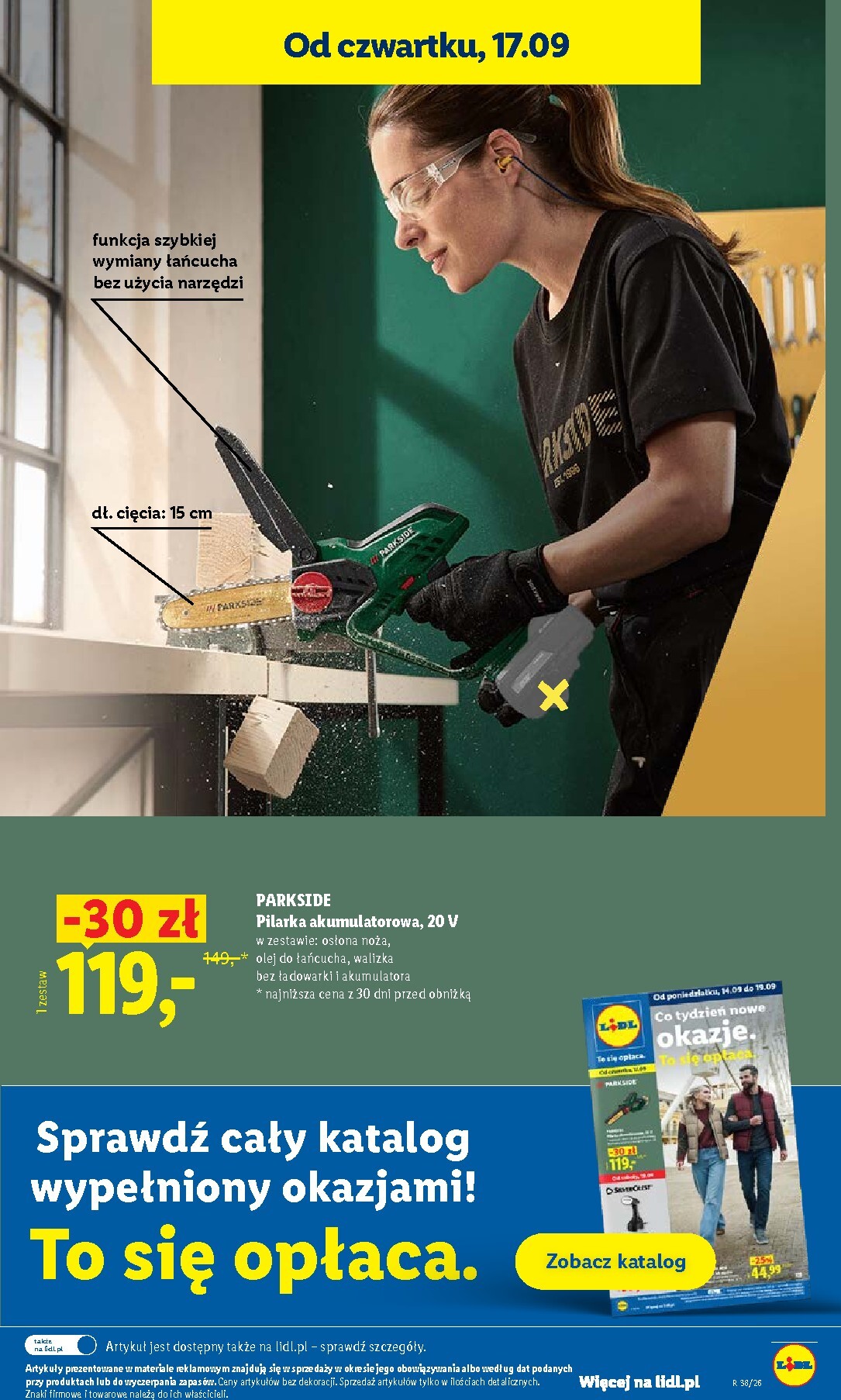 lidl - Aktualna gazetka Lidl ważna od 17.09.2026 do 19.09.2026 - page: 37