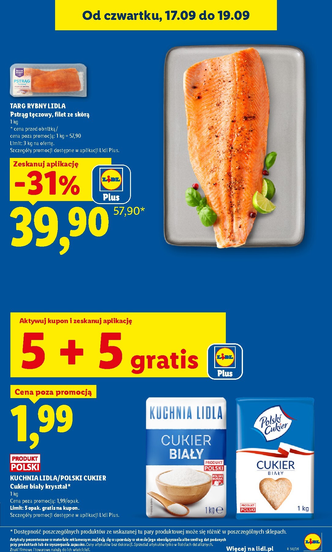 lidl - Aktualna gazetka Lidl ważna od 17.09.2026 do 19.09.2026 - page: 19