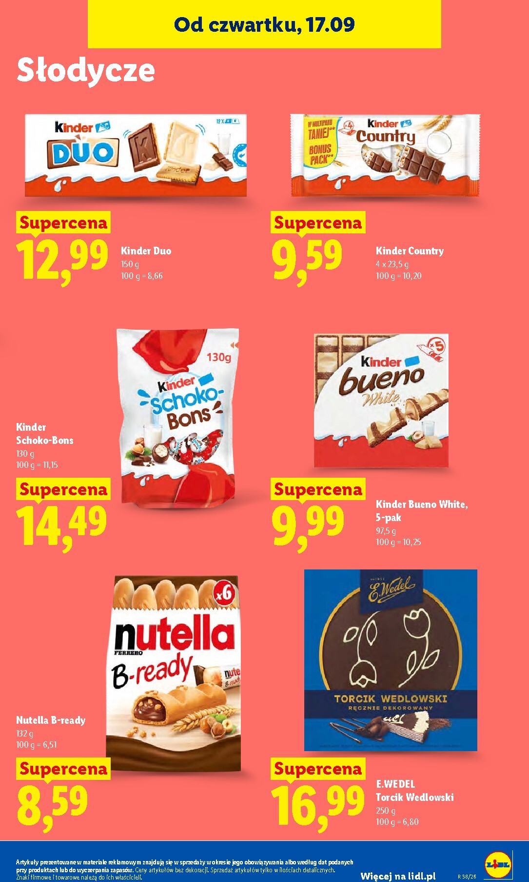 lidl - Aktualna gazetka Lidl ważna od 17.09.2026 do 19.09.2026 - page: 73