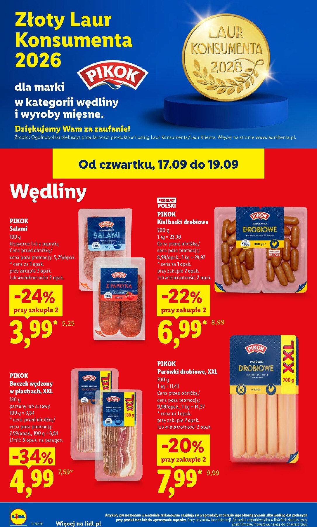 lidl - Aktualna gazetka Lidl ważna od 17.09.2026 do 19.09.2026 - page: 56