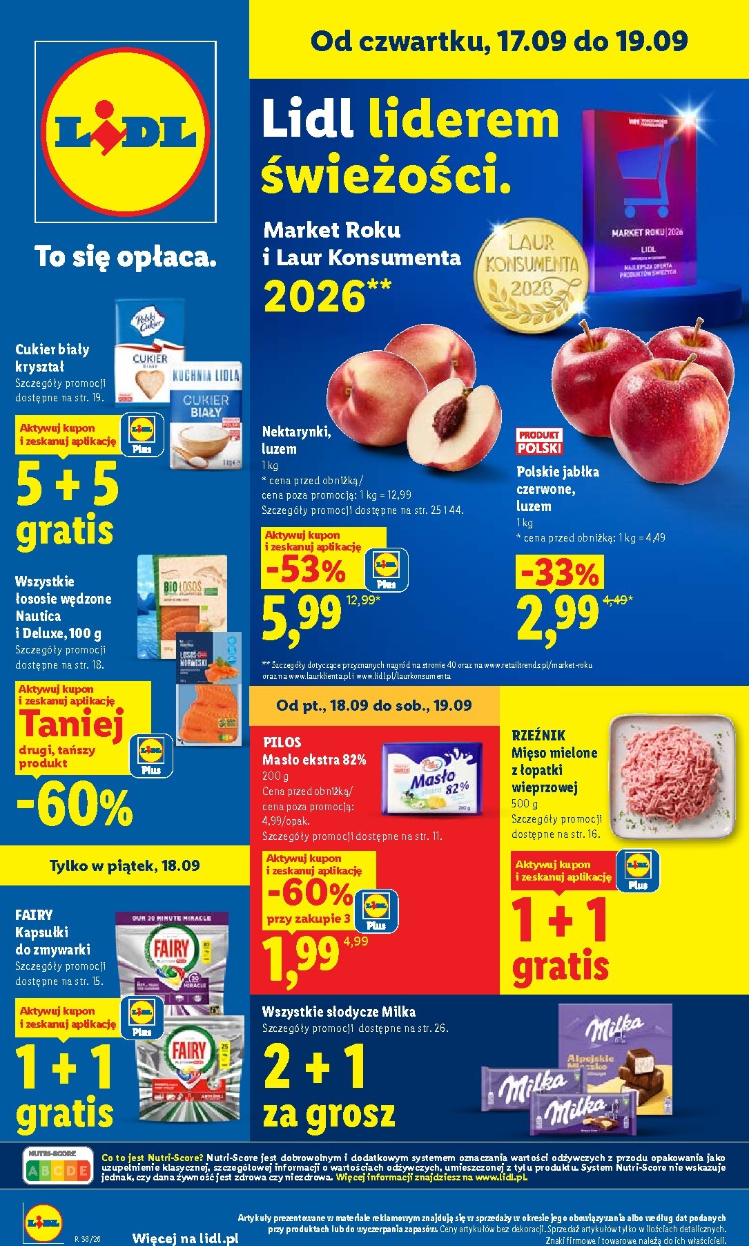 lidl - Aktualna gazetka Lidl ważna od 17.09.2026 do 19.09.2026