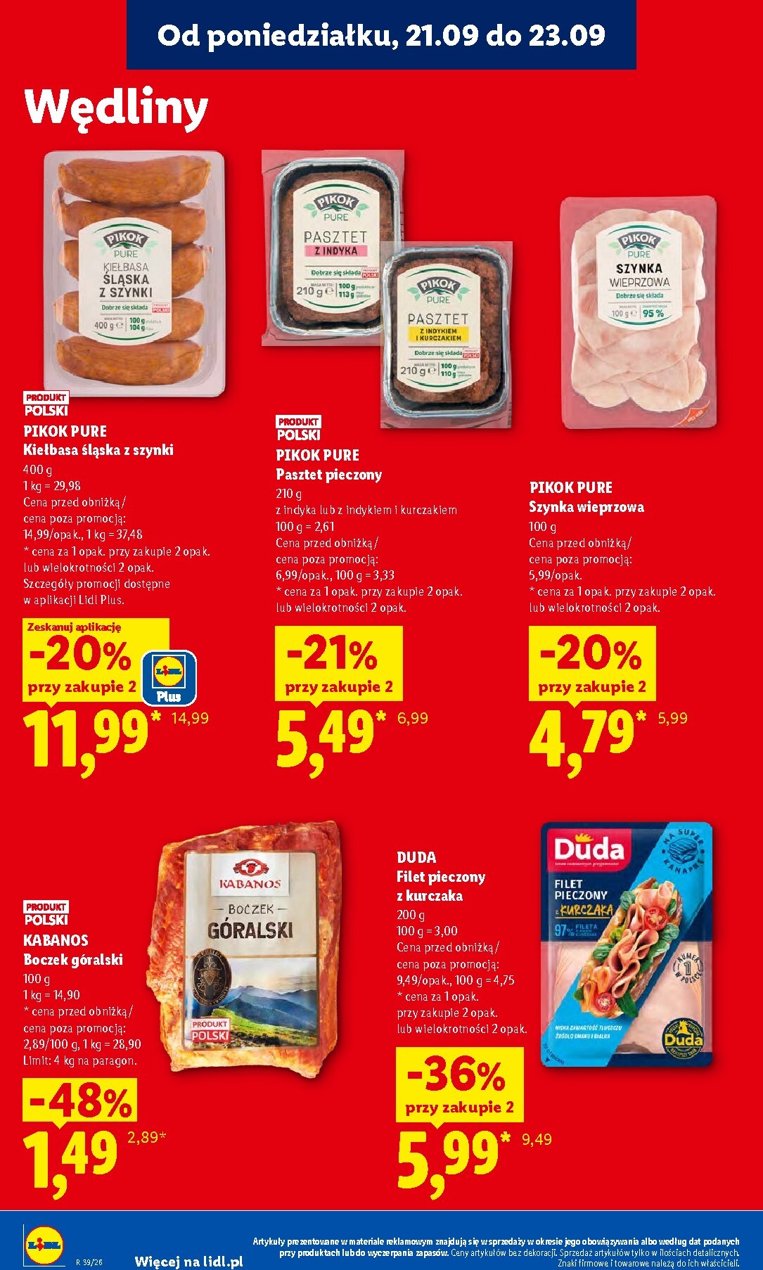 lidl - Nowa gazetka Lidl ważna od 21.09.2026 do 23.09.2026 - page: 64