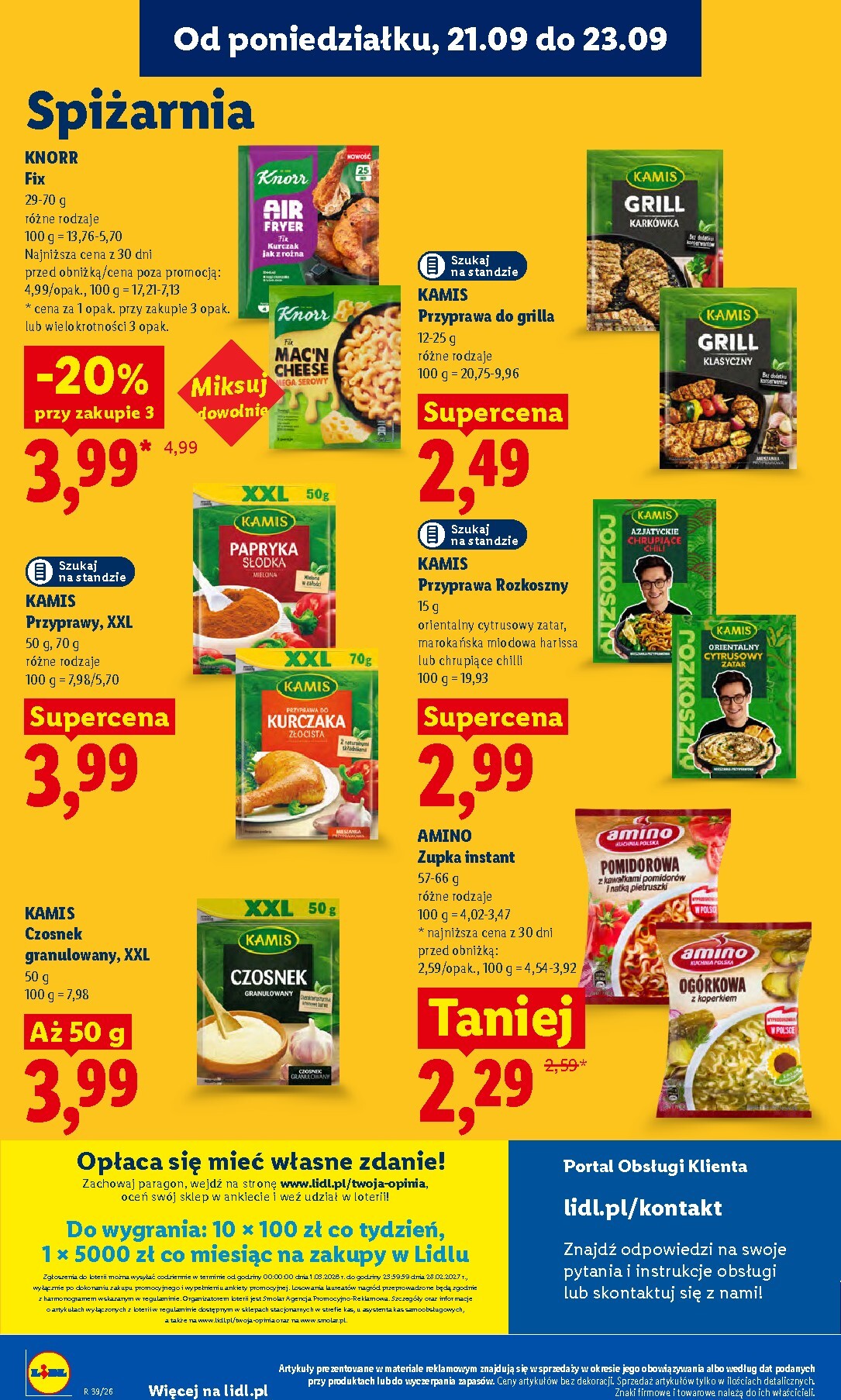lidl - Nowa gazetka Lidl ważna od 21.09.2026 do 23.09.2026 - page: 86