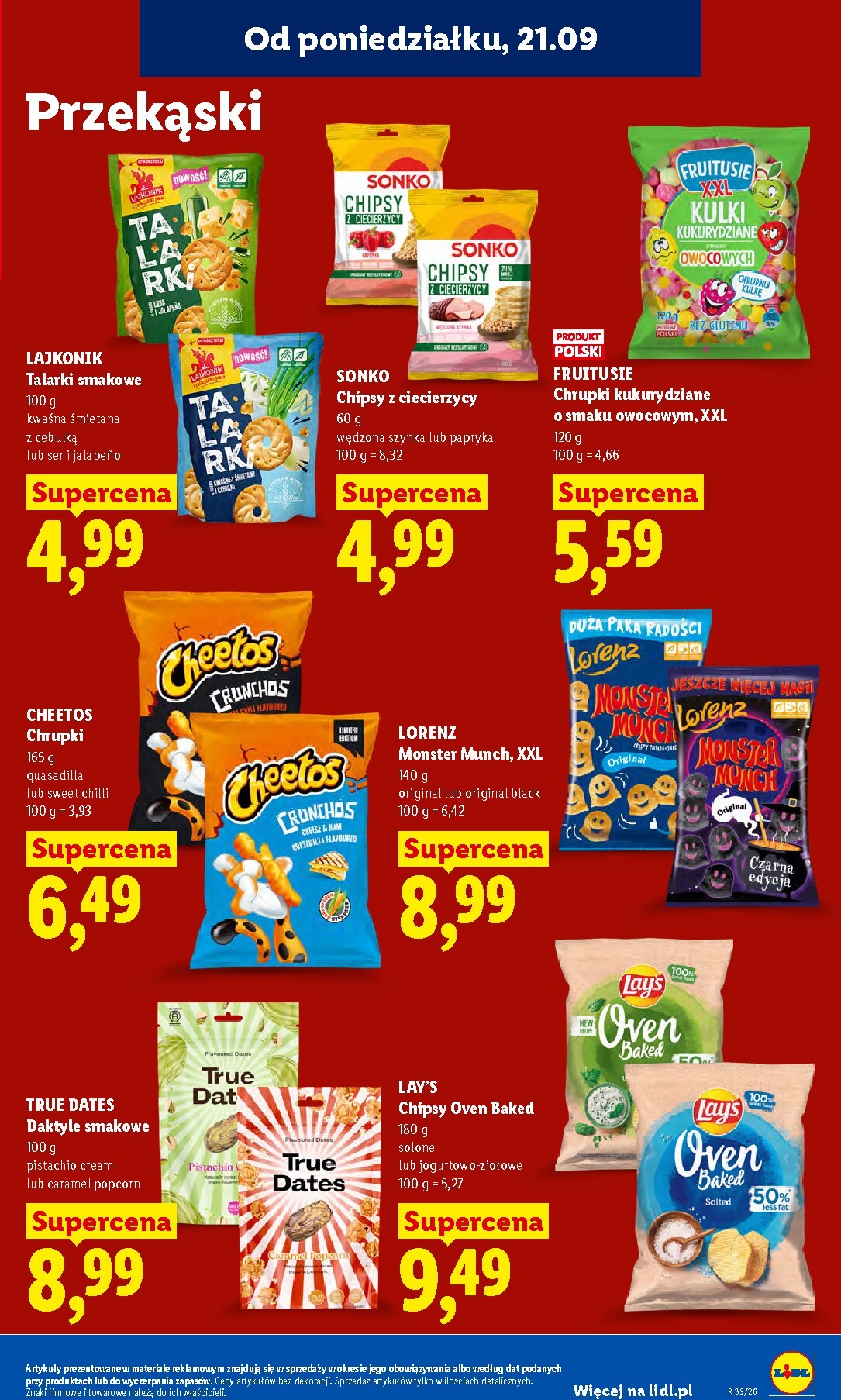 lidl - Nowa gazetka Lidl ważna od 21.09.2026 do 23.09.2026 - page: 83