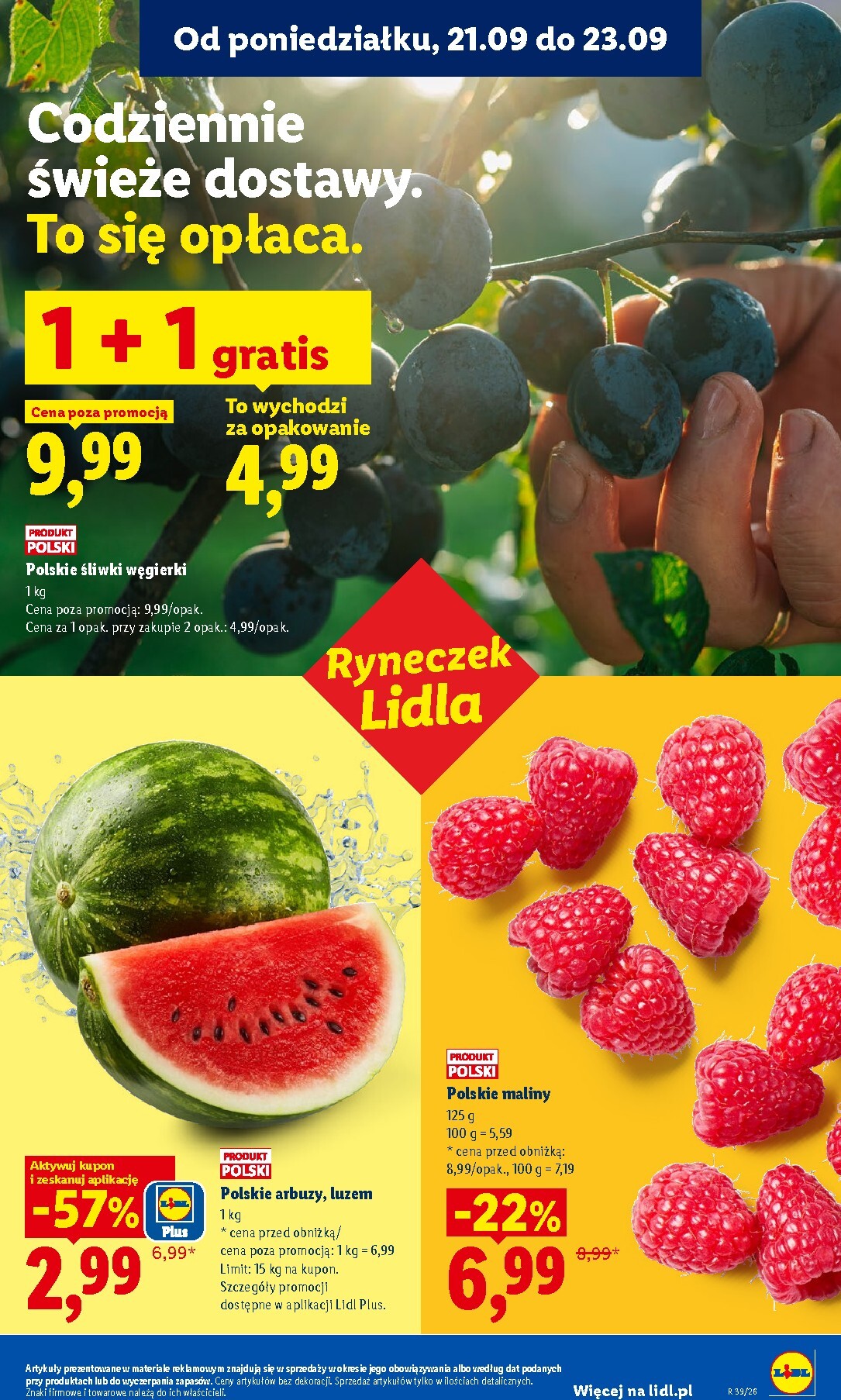 lidl - Nowa gazetka Lidl ważna od 21.09.2026 do 23.09.2026 - page: 33