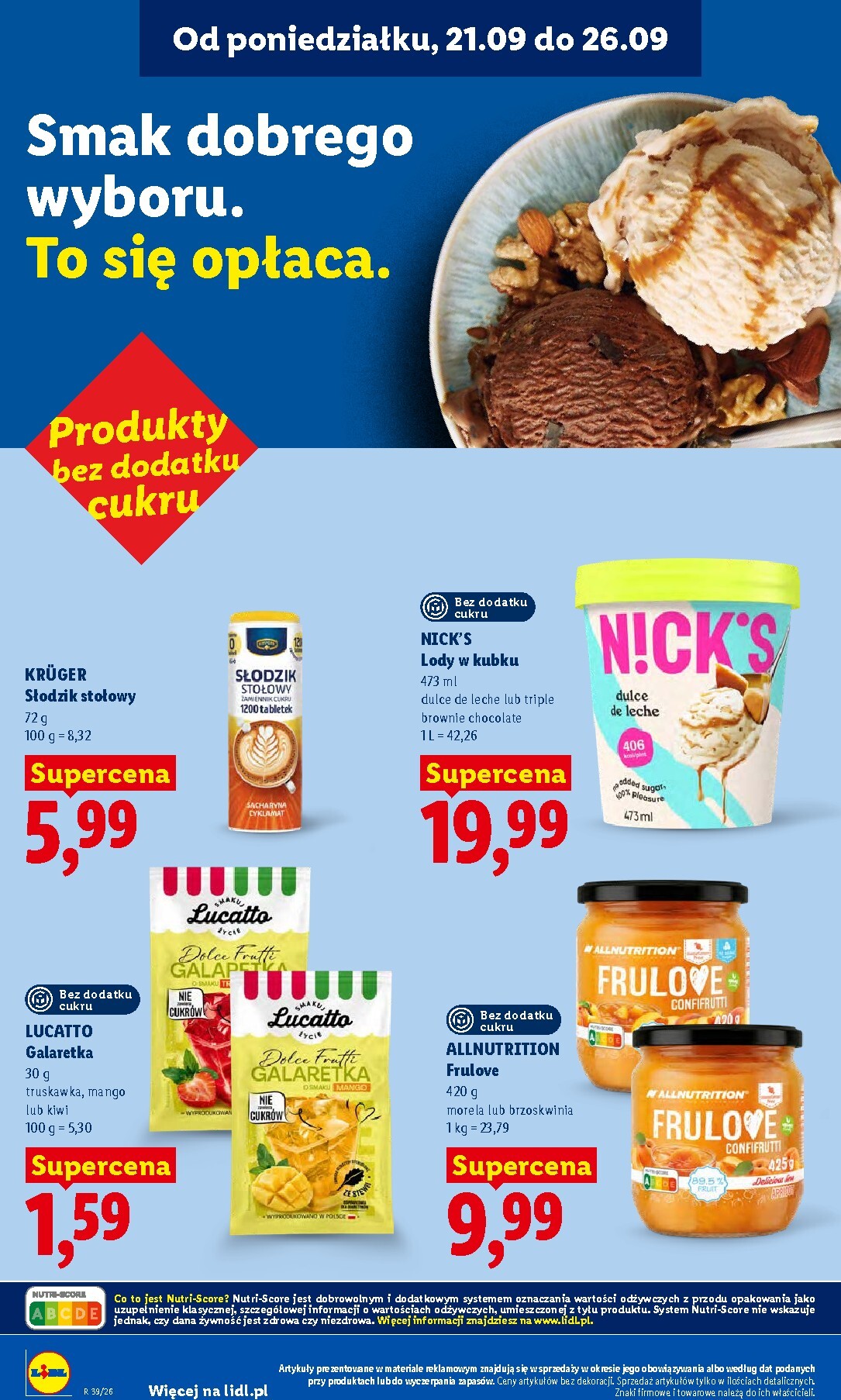 lidl - Nowa gazetka Lidl ważna od 21.09.2026 do 23.09.2026 - page: 58