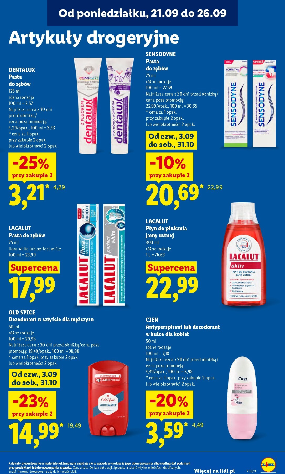 lidl - Nowa gazetka Lidl ważna od 21.09.2026 do 23.09.2026 - page: 95