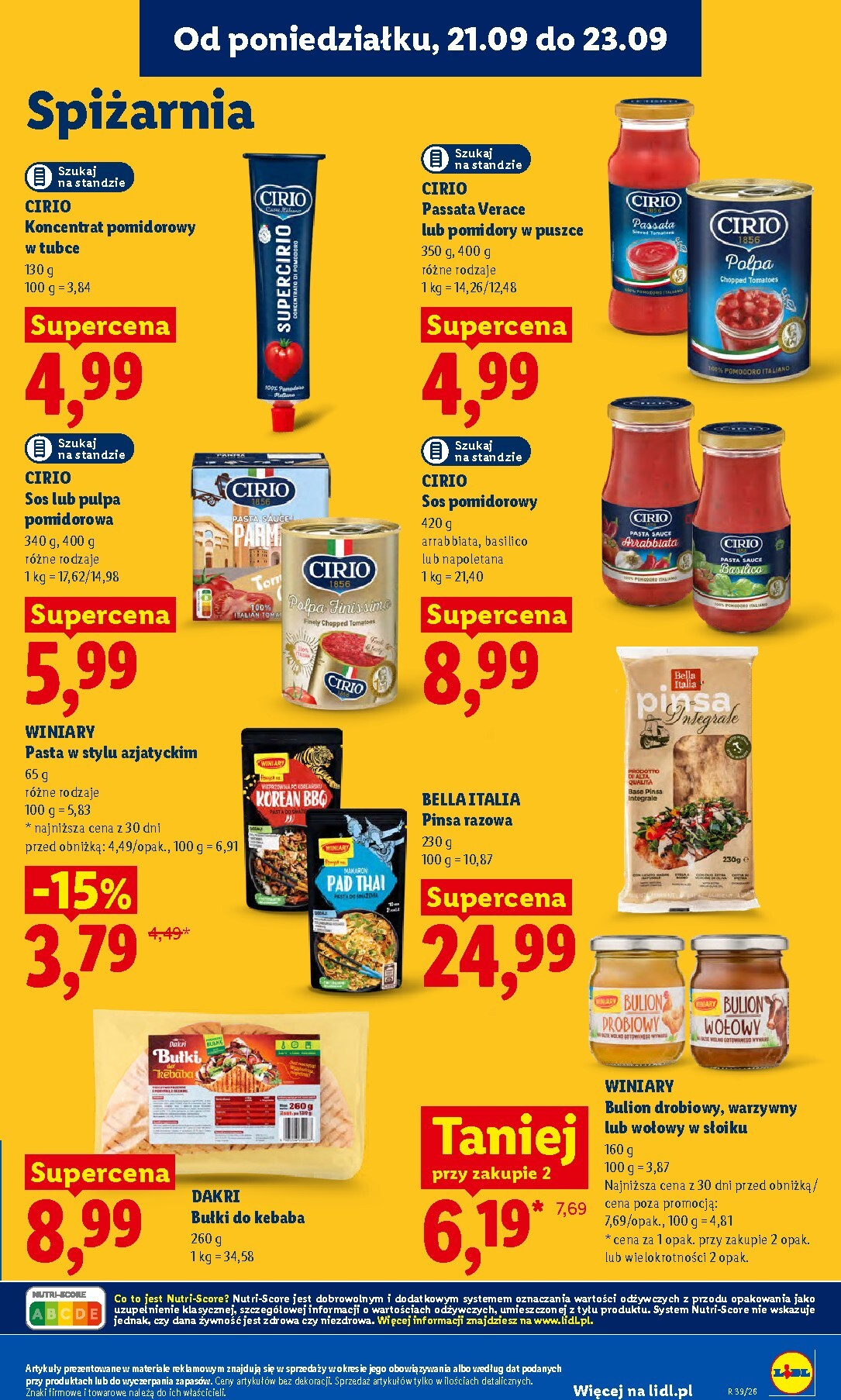 lidl - Nowa gazetka Lidl ważna od 21.09.2026 do 23.09.2026 - page: 87