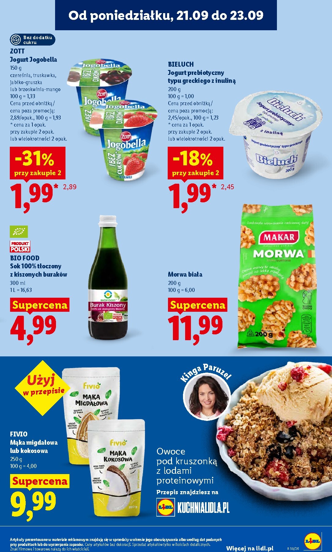 lidl - Nowa gazetka Lidl ważna od 21.09.2026 do 23.09.2026 - page: 59