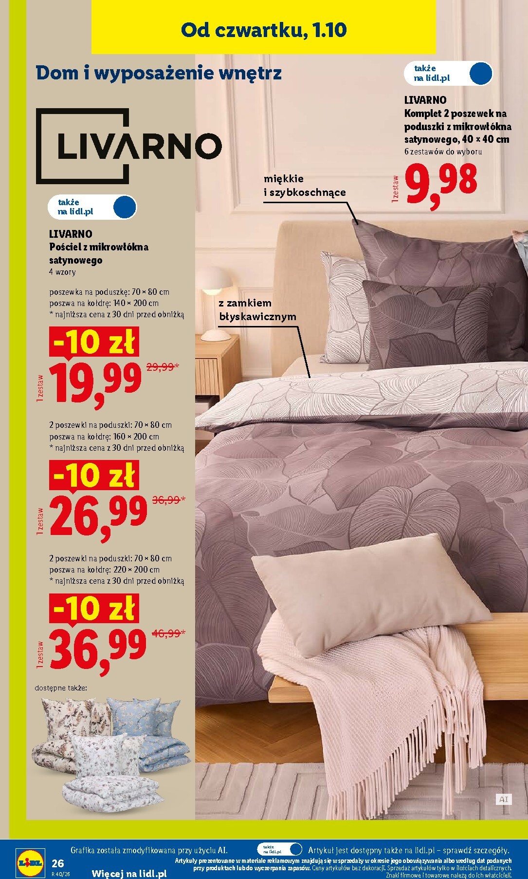 lidl - Nowa gazetka Lidl - Okazje ważna od 28.09.2026 do 03.10.2026 - page: 34