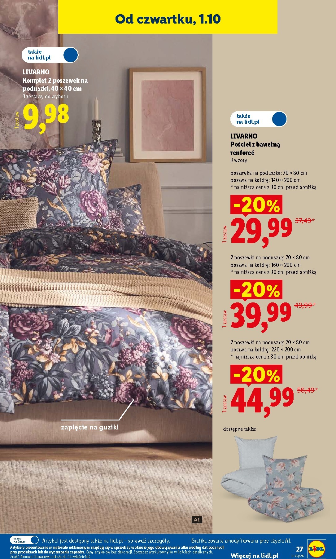 lidl - Nowa gazetka Lidl - Okazje ważna od 28.09.2026 do 03.10.2026 - page: 35