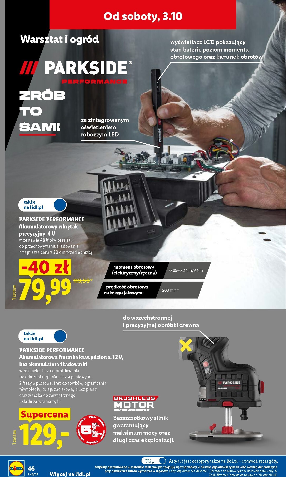 lidl - Nowa gazetka Lidl - Okazje ważna od 28.09.2026 do 03.10.2026 - page: 54