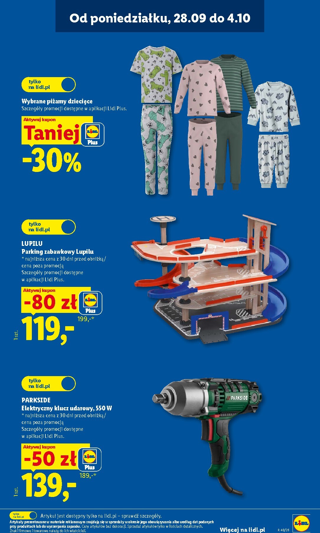 lidl - Nowa gazetka Lidl - Okazje ważna od 28.09.2026 do 03.10.2026 - page: 11