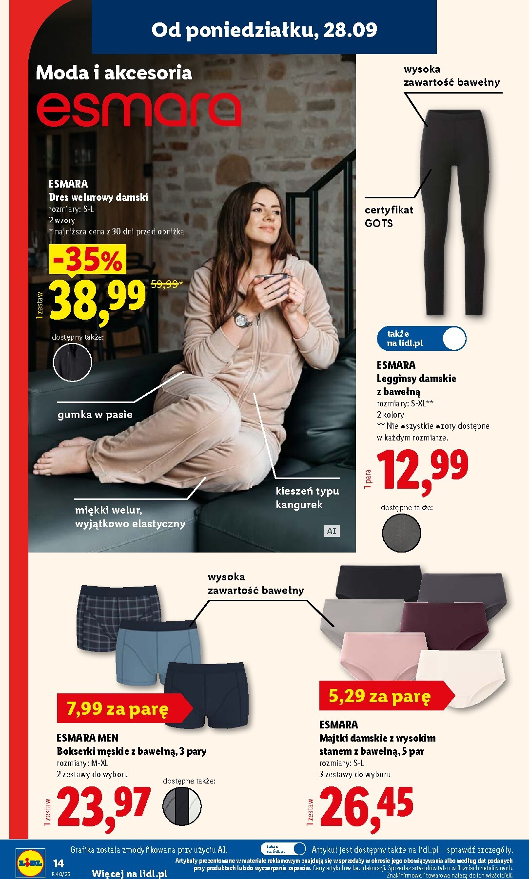 lidl - Nowa gazetka Lidl - Okazje ważna od 28.09.2026 do 03.10.2026 - page: 18