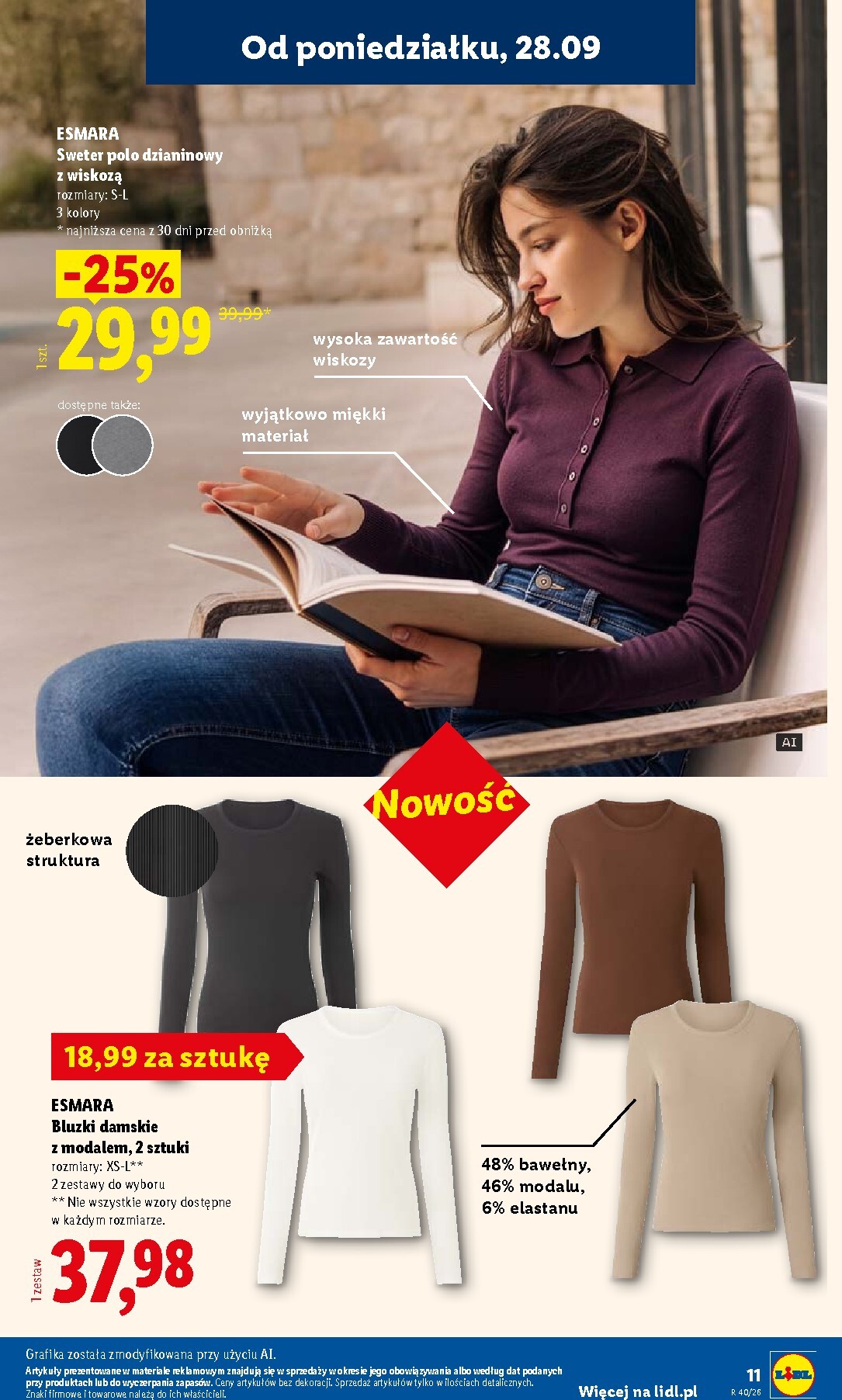 lidl - Nowa gazetka Lidl - Okazje ważna od 28.09.2026 do 03.10.2026 - page: 15