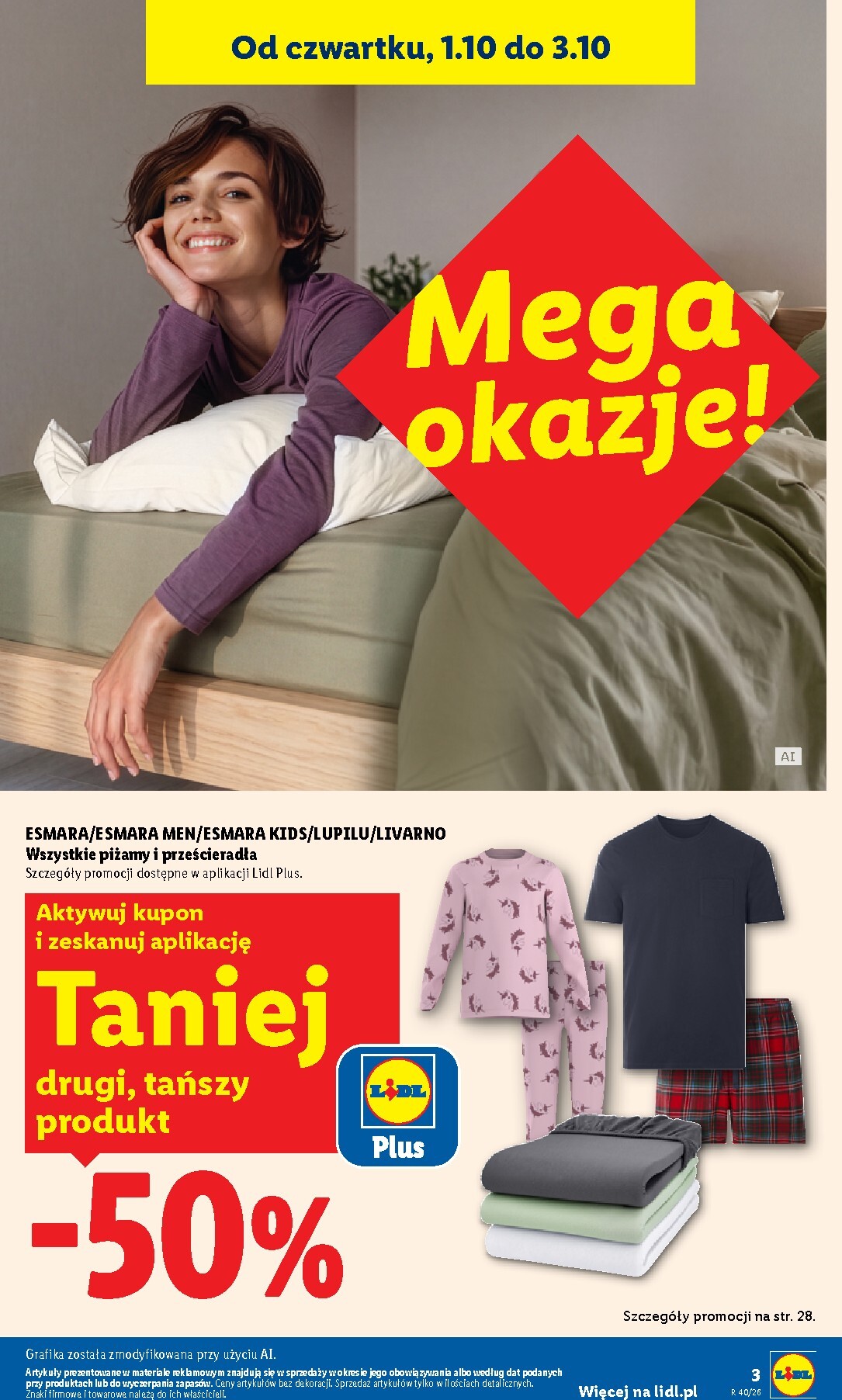 lidl - Nowa gazetka Lidl - Okazje ważna od 28.09.2026 do 03.10.2026 - page: 3