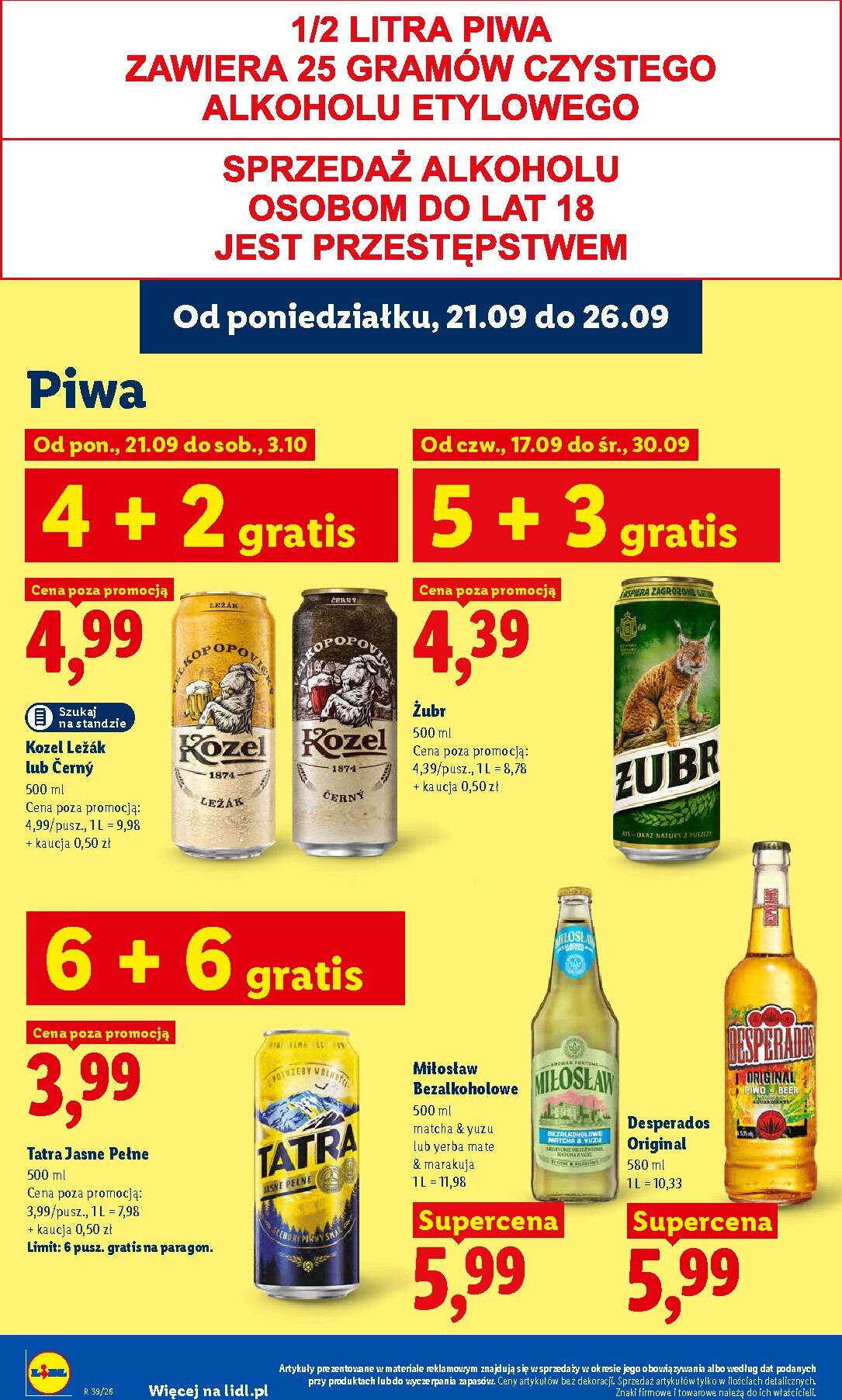 lidl - Aktualna gazetka Lidl ważna od 21.09.2026 do 26.09.2026 - page: 78