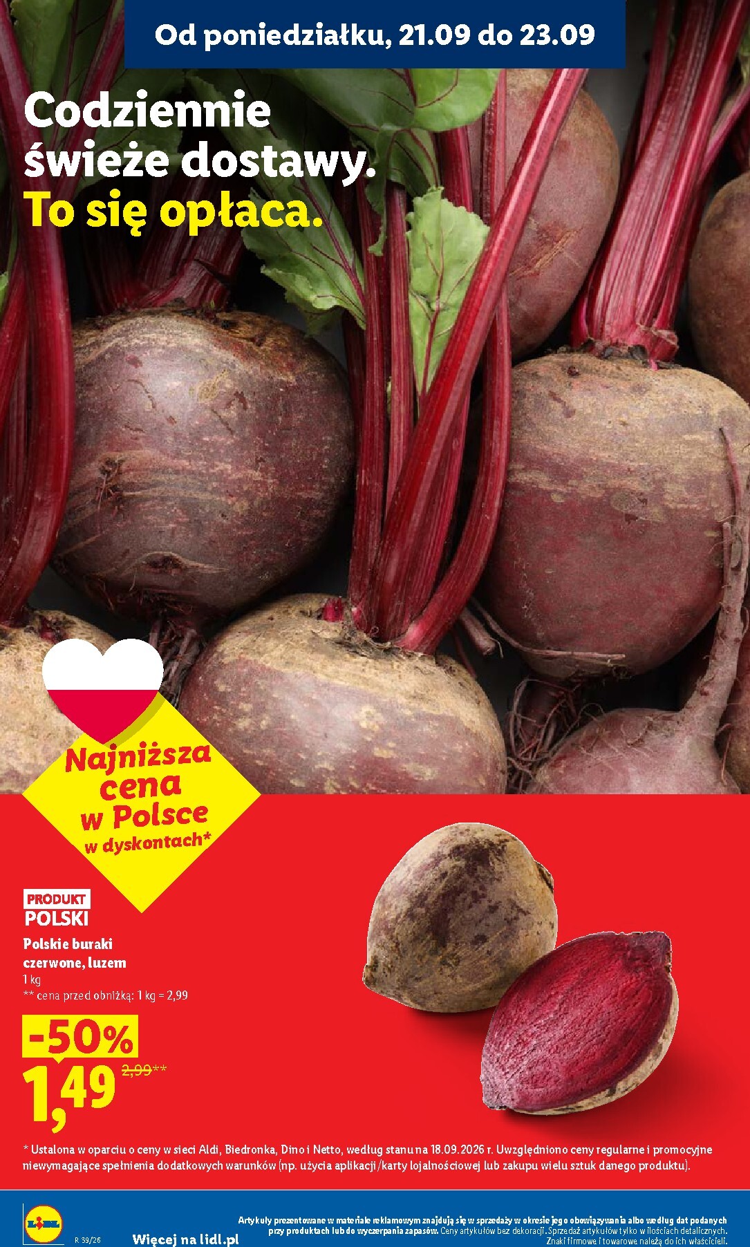 lidl - Aktualna gazetka Lidl ważna od 21.09.2026 do 26.09.2026 - page: 22