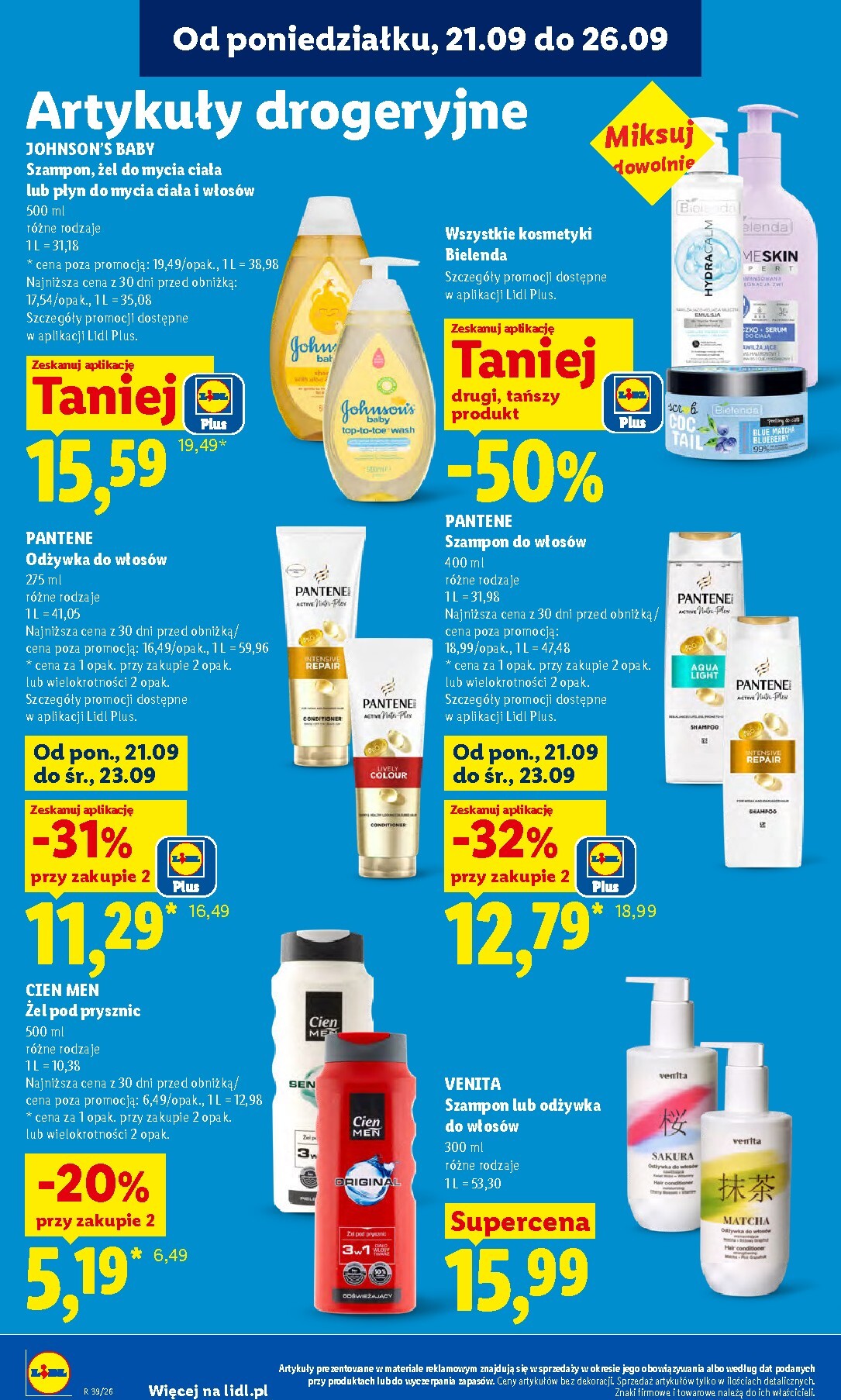 lidl - Aktualna gazetka Lidl ważna od 21.09.2026 do 26.09.2026 - page: 94