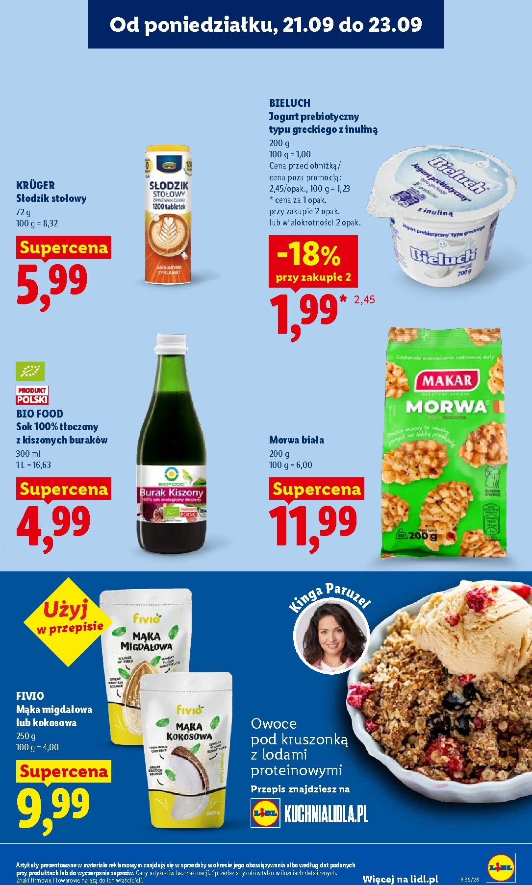lidl - Aktualna gazetka Lidl ważna od 21.09.2026 do 26.09.2026 - page: 59