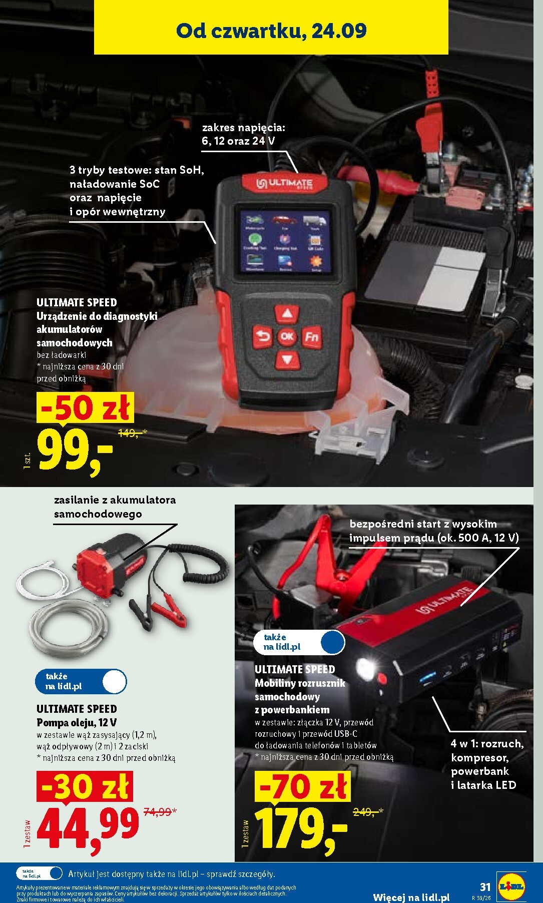 lidl - Aktualna gazetka Lidl - Okazje ważna od 21.09.2026 do 26.09.2026 - page: 39