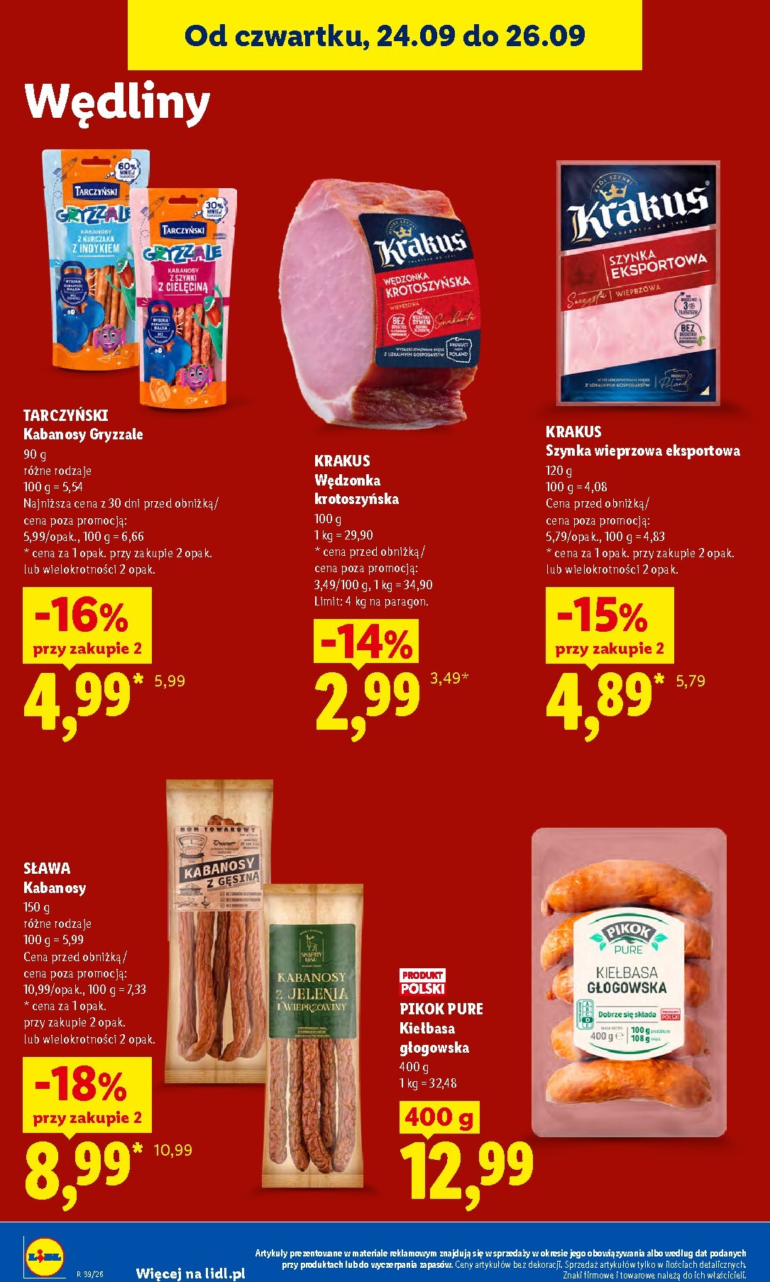 lidl - Nowa gazetka Lidl ważna od 24.09.2026 do 26.09.2026 - page: 64