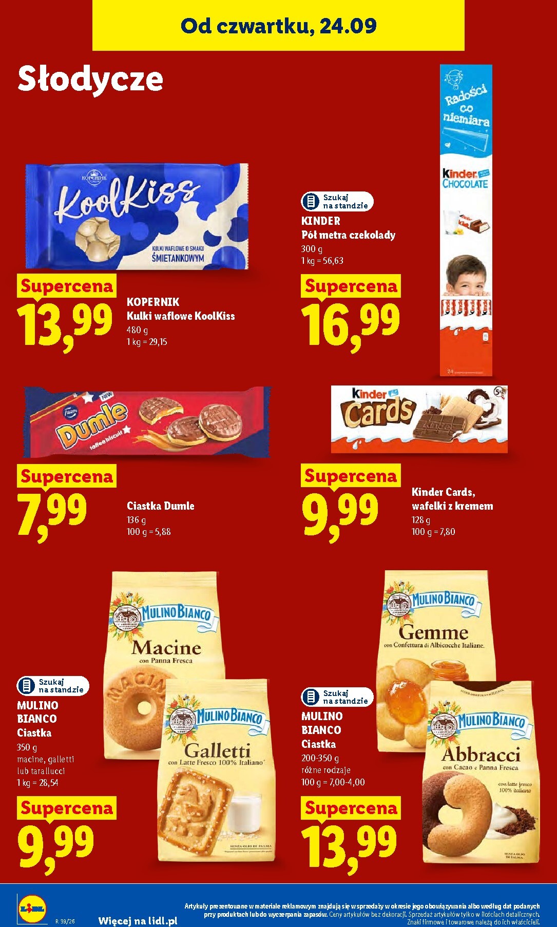 lidl - Nowa gazetka Lidl ważna od 24.09.2026 do 26.09.2026 - page: 84