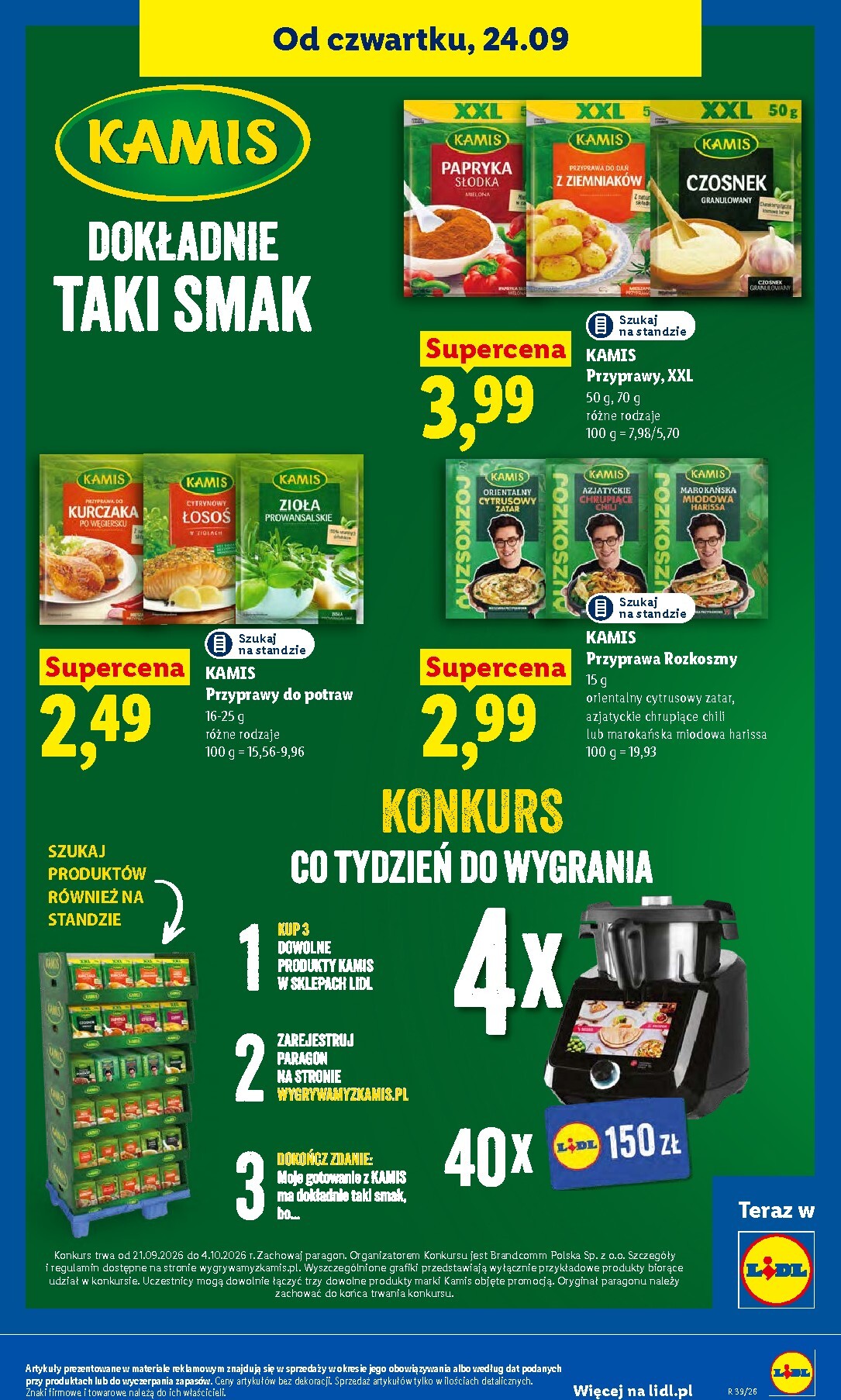 lidl - Nowa gazetka Lidl ważna od 24.09.2026 do 26.09.2026 - page: 93