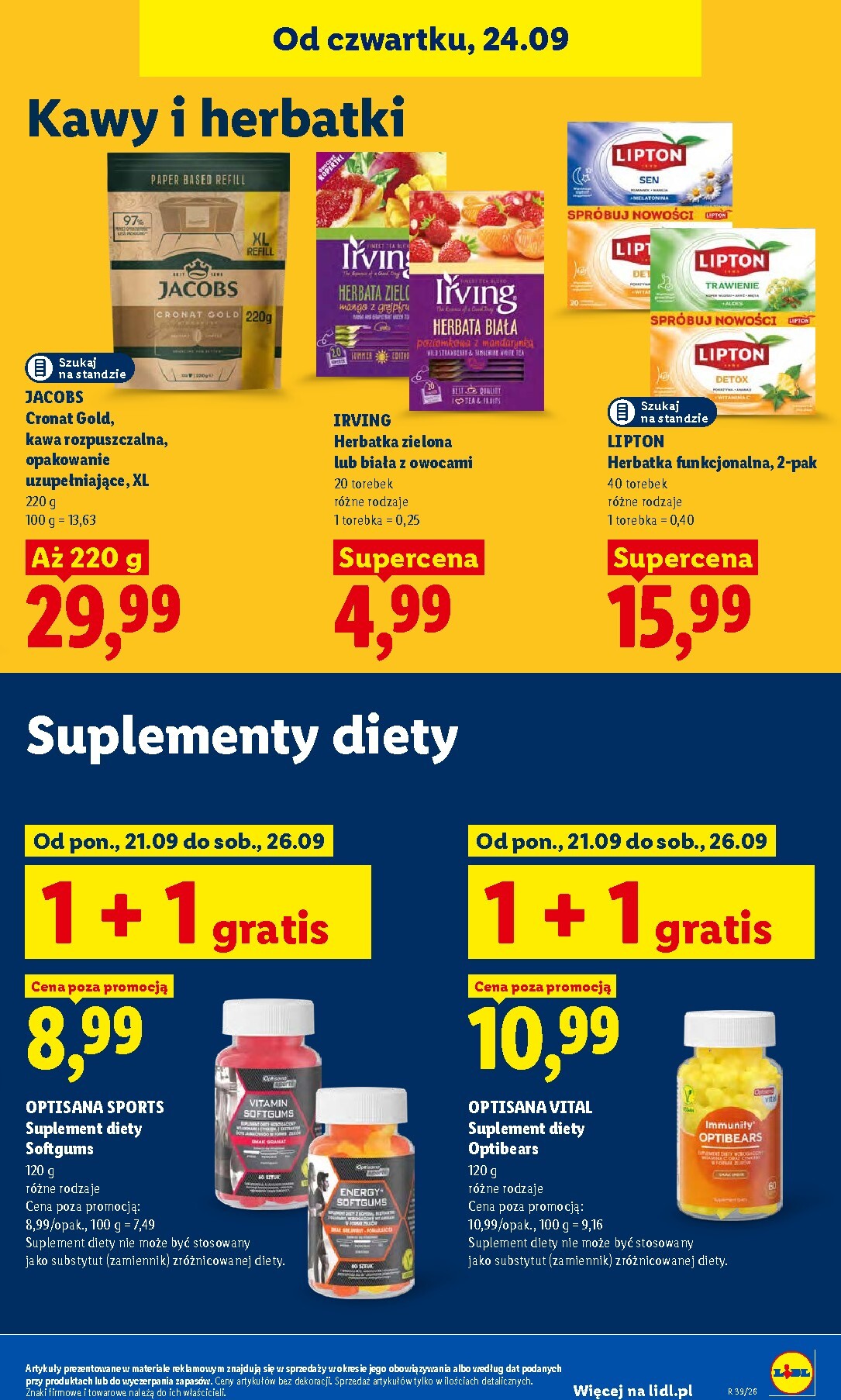 lidl - Nowa gazetka Lidl ważna od 24.09.2026 do 26.09.2026 - page: 89
