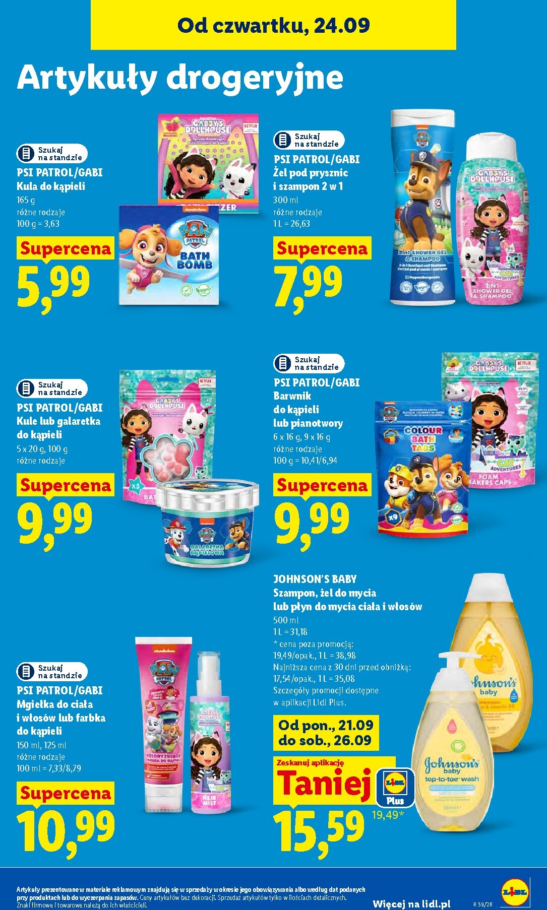 lidl - Nowa gazetka Lidl ważna od 24.09.2026 do 26.09.2026 - page: 95