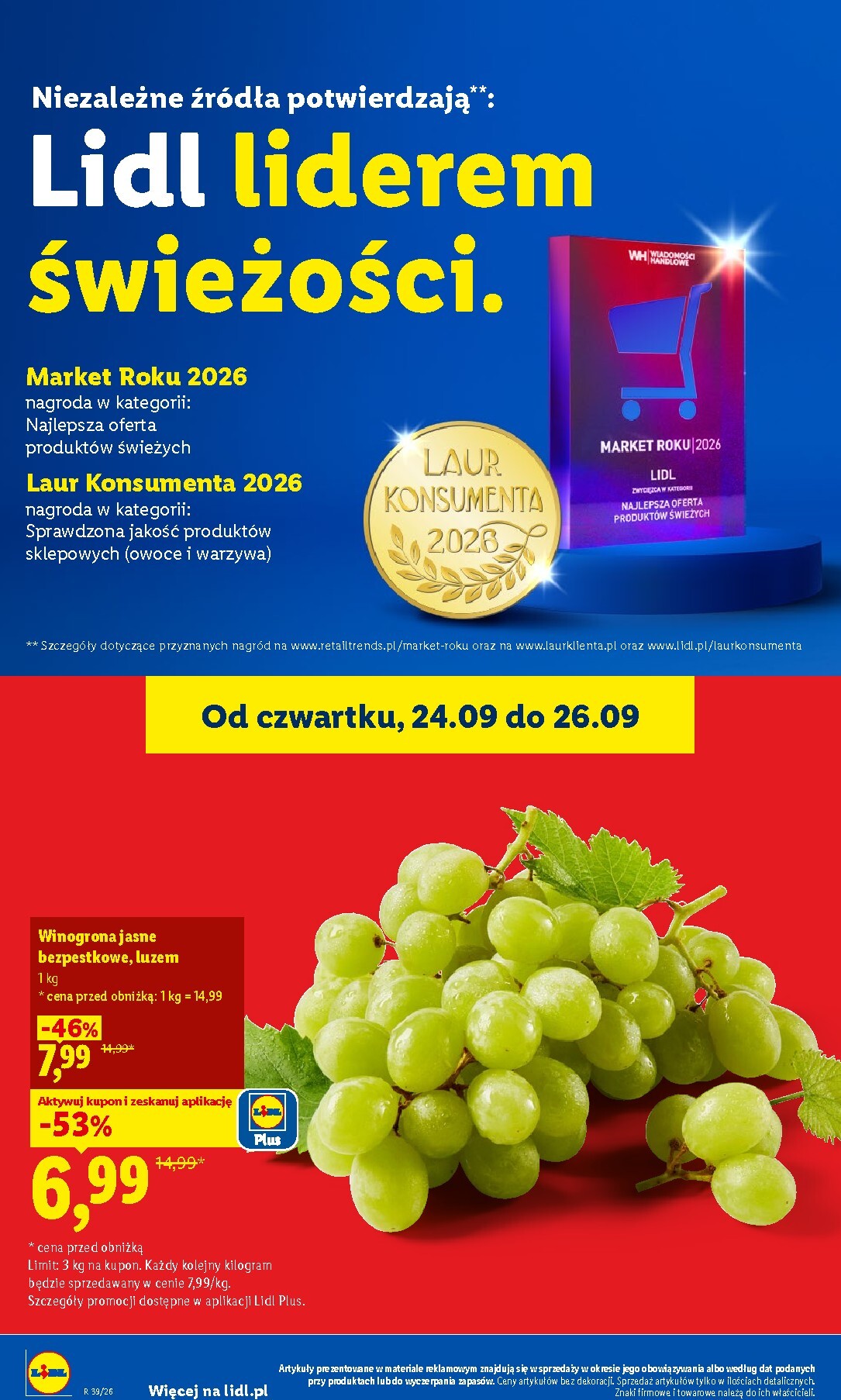 lidl - Nowa gazetka Lidl ważna od 24.09.2026 do 26.09.2026 - page: 46
