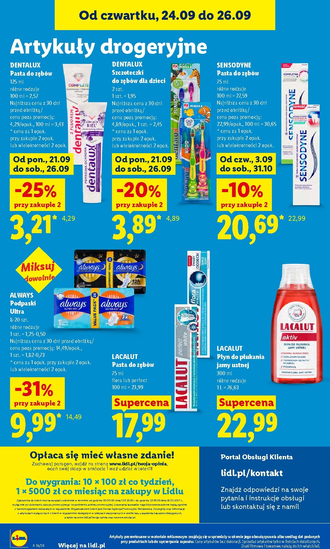 lidl - Aktualna gazetka Lidl ważna od 24.09.2026 do 26.09.2026 - page: 100