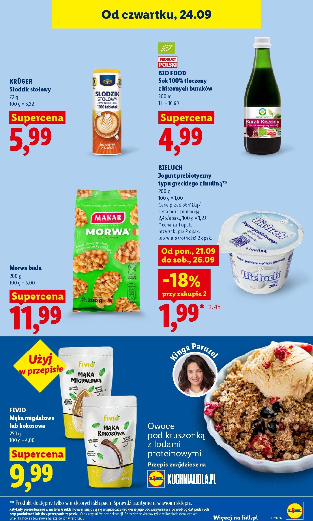 lidl - Aktualna gazetka Lidl ważna od 24.09.2026 do 26.09.2026 - page: 77