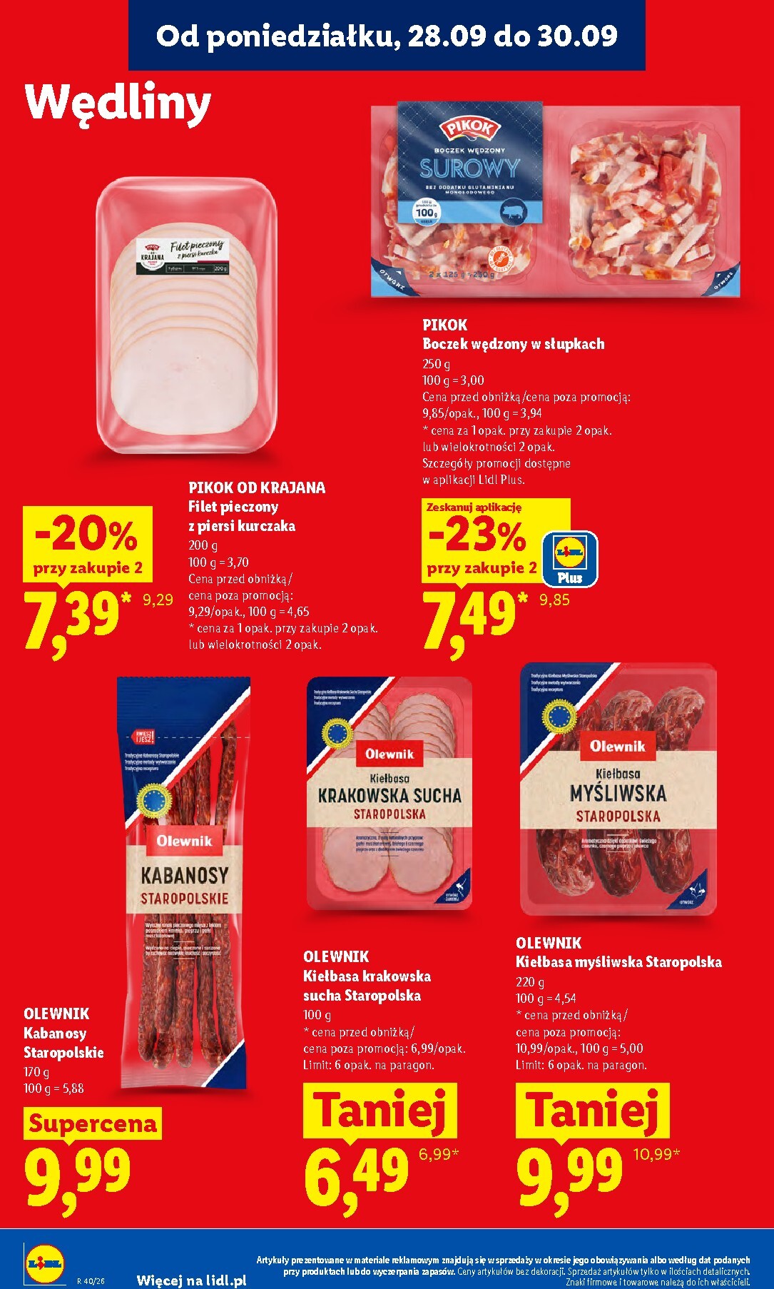 lidl - Nowa gazetka Lidl ważna od 28.09.2026 do 30.09.2026 - page: 58
