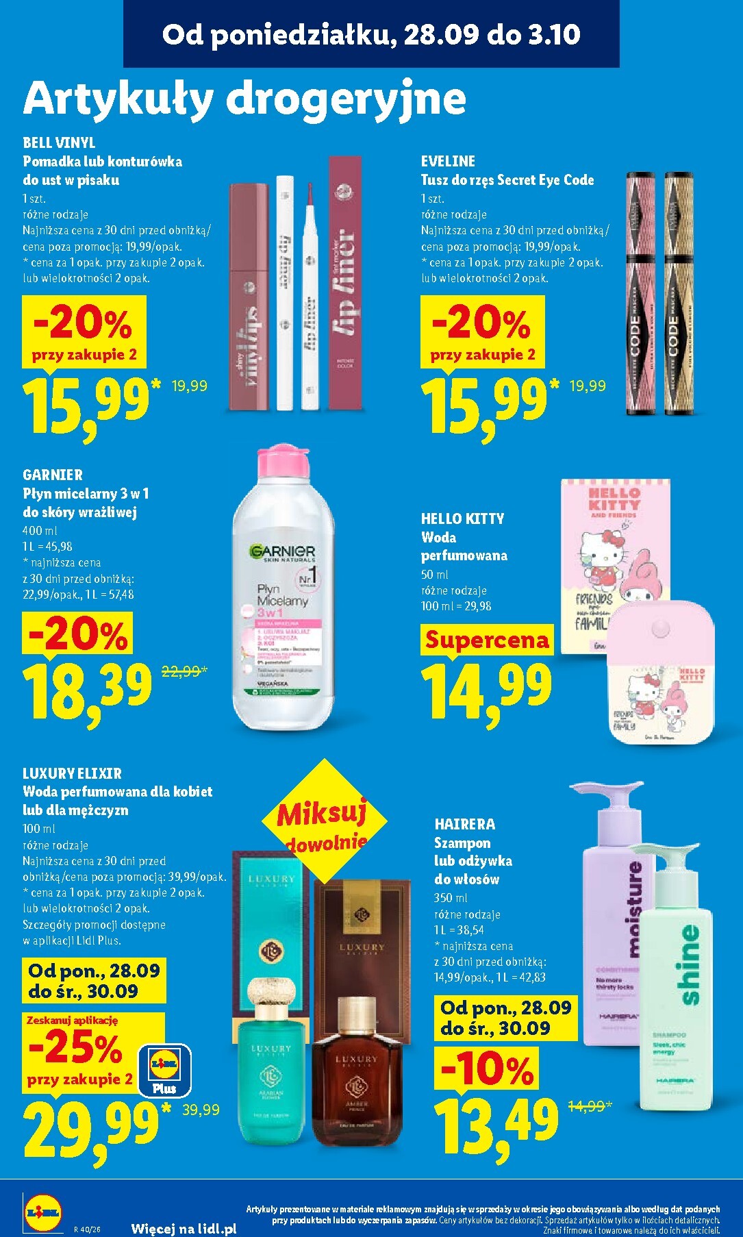 lidl - Nowa gazetka Lidl ważna od 28.09.2026 do 30.09.2026 - page: 92