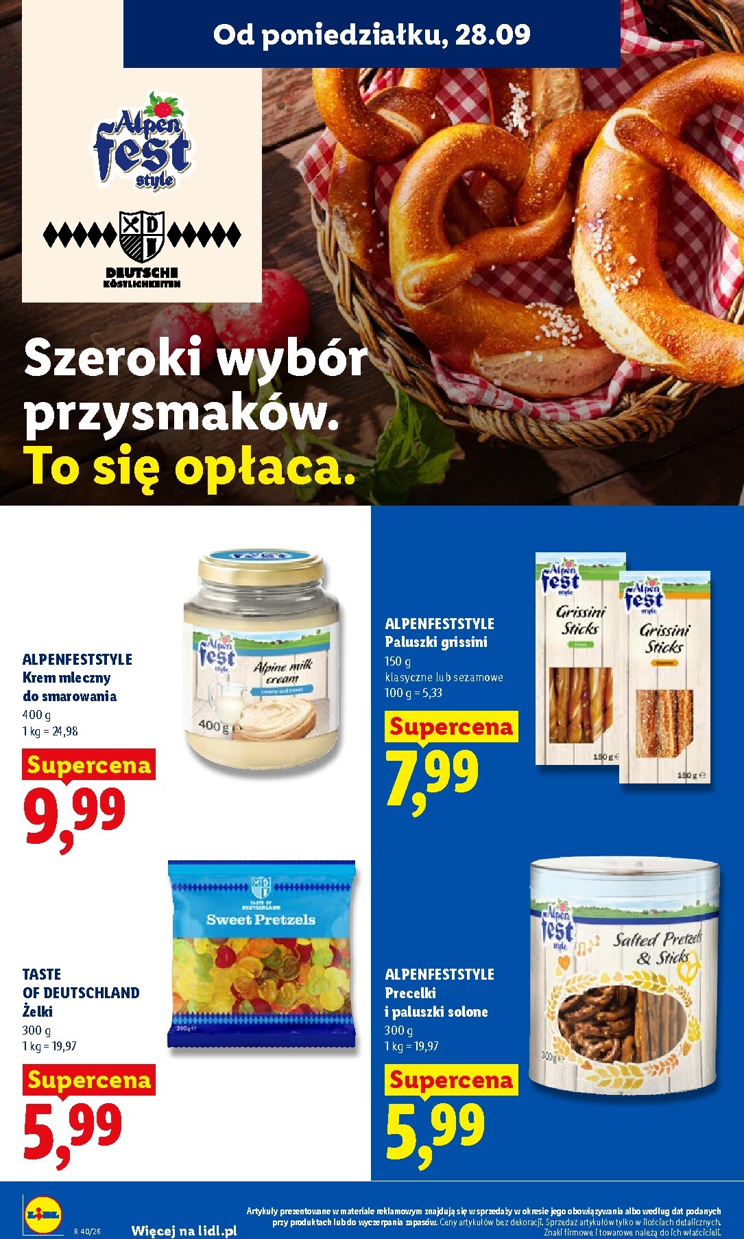 lidl - Nowa gazetka Lidl ważna od 28.09.2026 do 30.09.2026 - page: 68